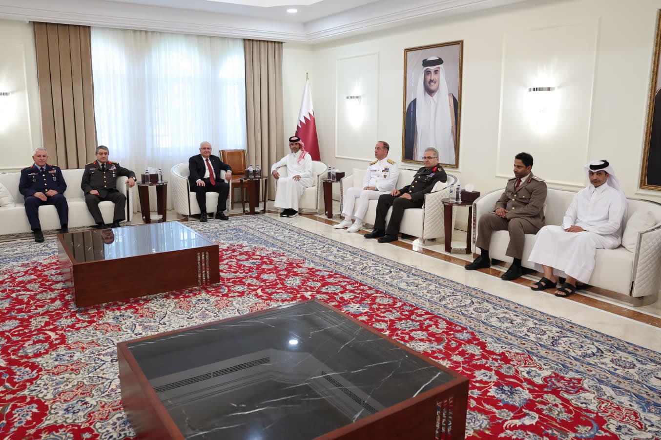Genelkurmay Başkanı Orgeneral Selçuk Bayraktaroğlu ve Kuvvet Komutanları taziye ziyaretinde