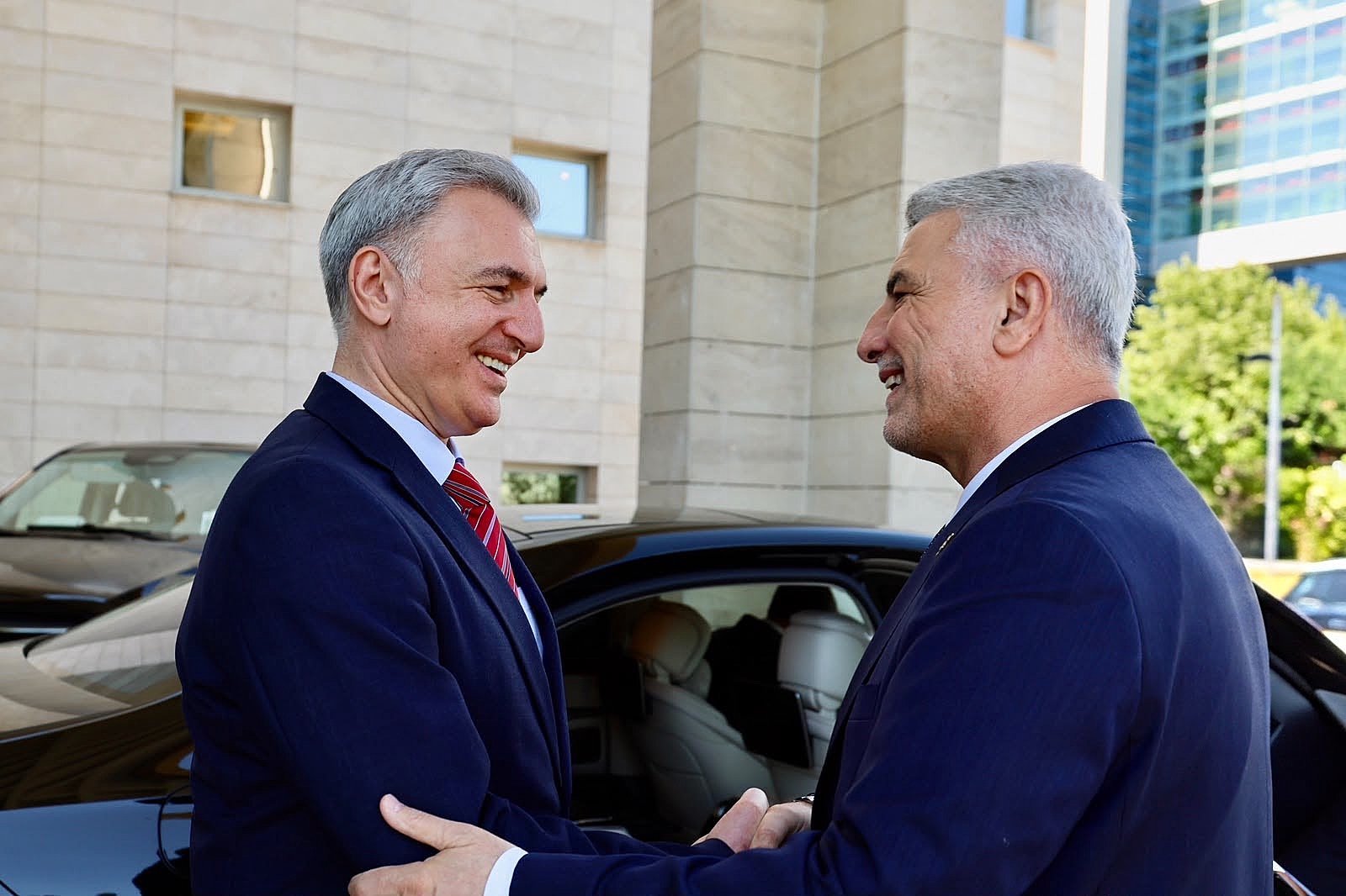 Moldova heyeti ile görüşme