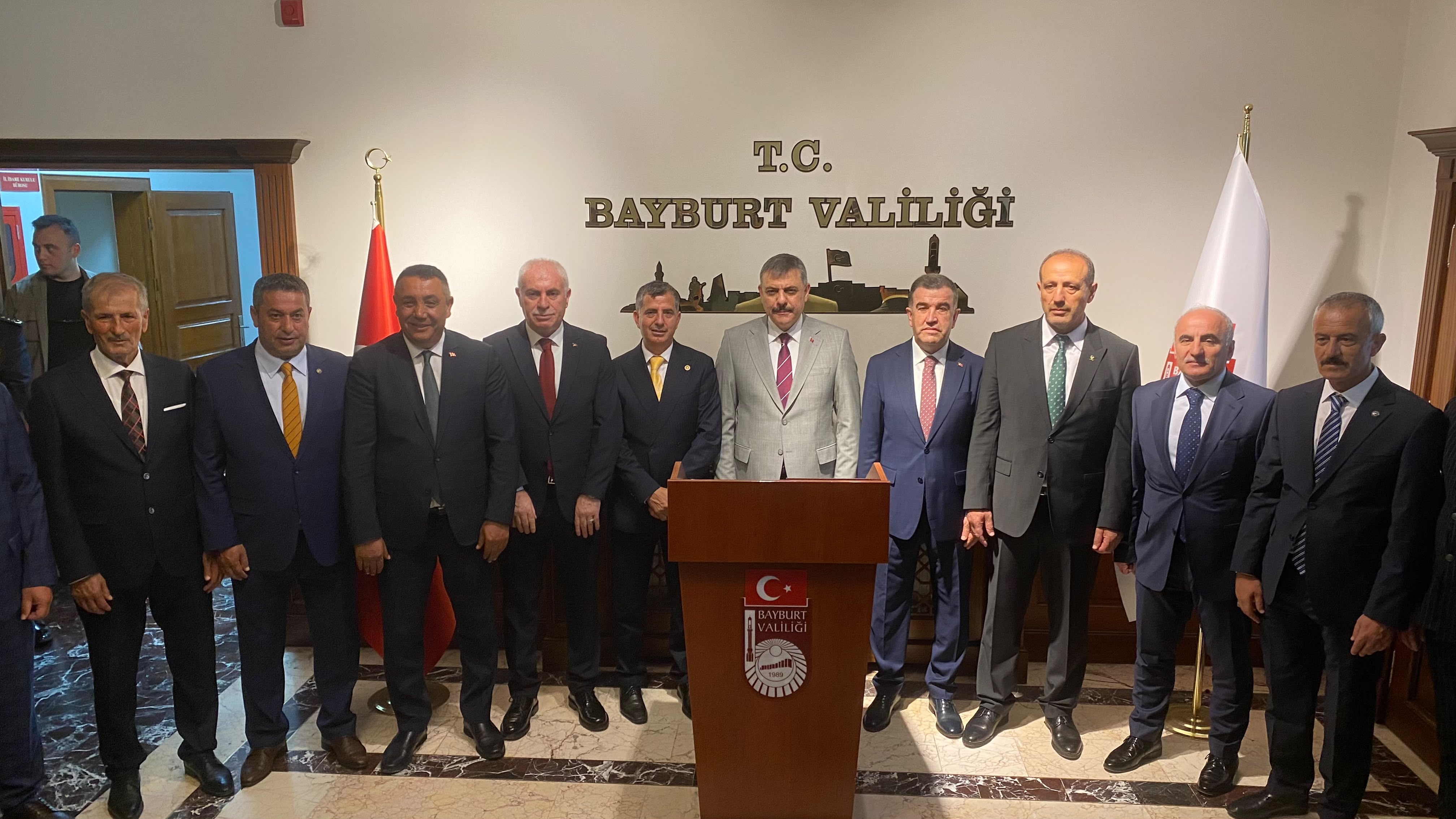 Mustafa Çiftçi Bayburt ziyareti
