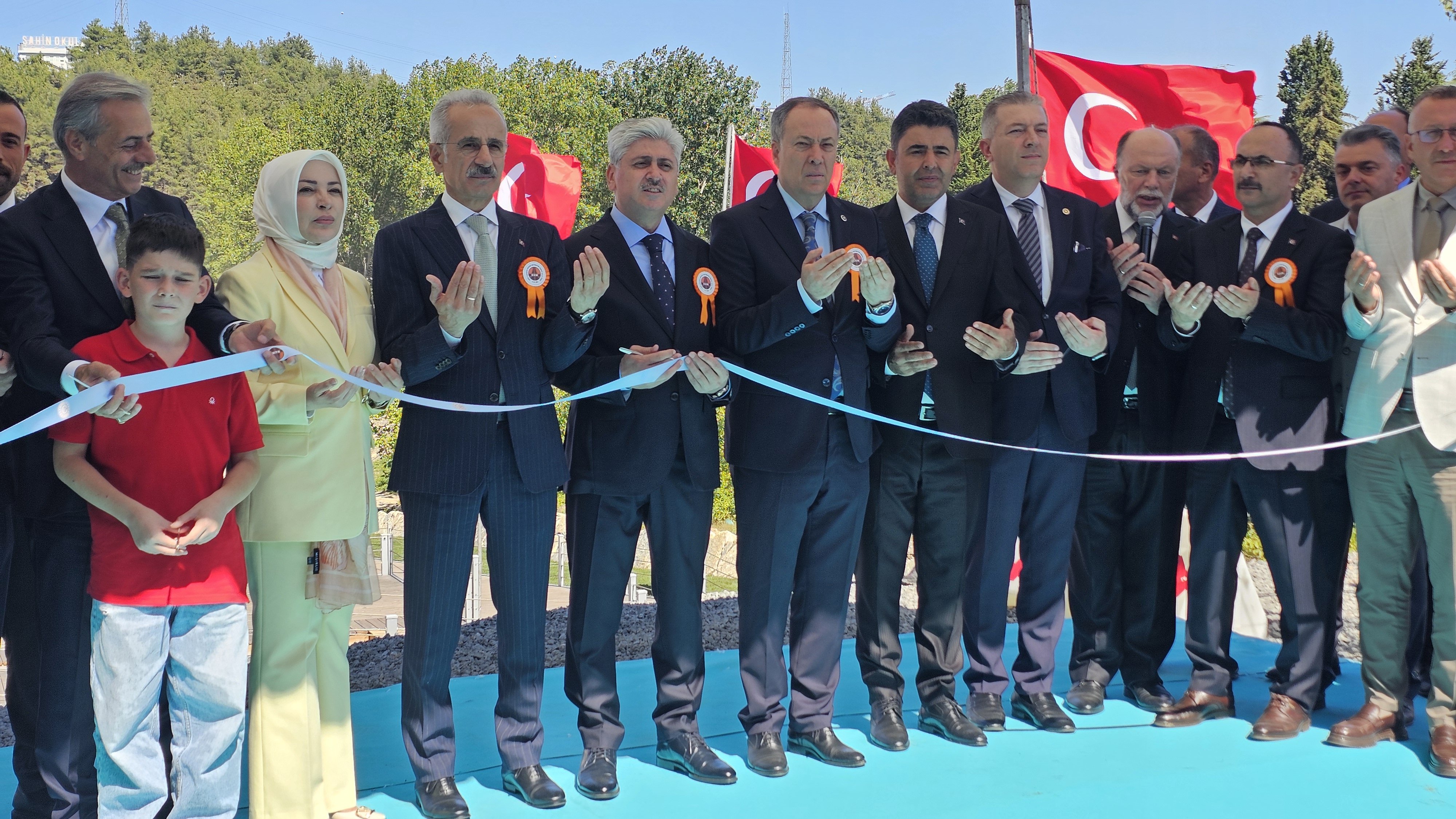 Tarihi Sangarios Köprüsü açılış töreni protokol