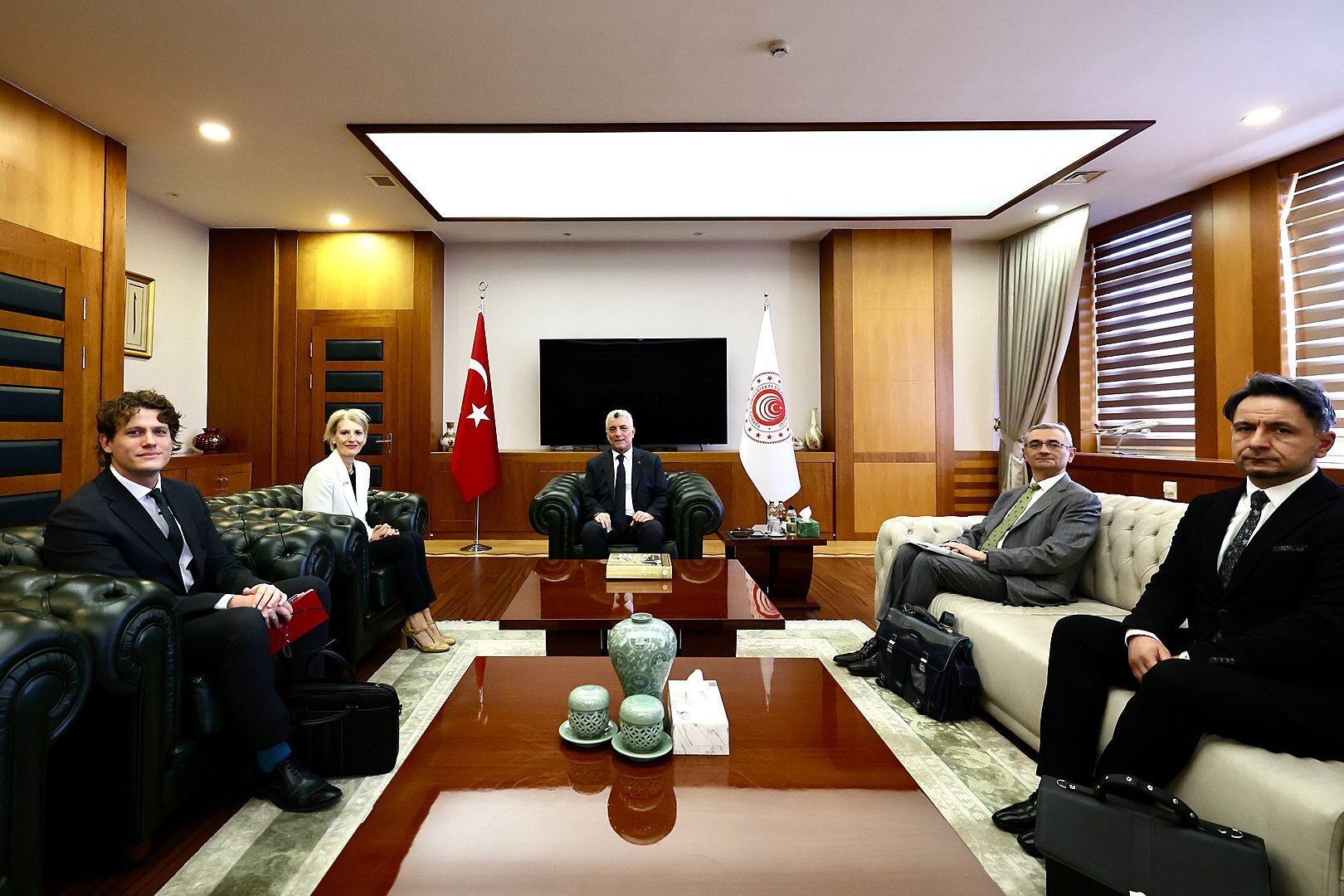 Ticaret Bakanı Ömer Bolat, Büyükelçi Jill Morris