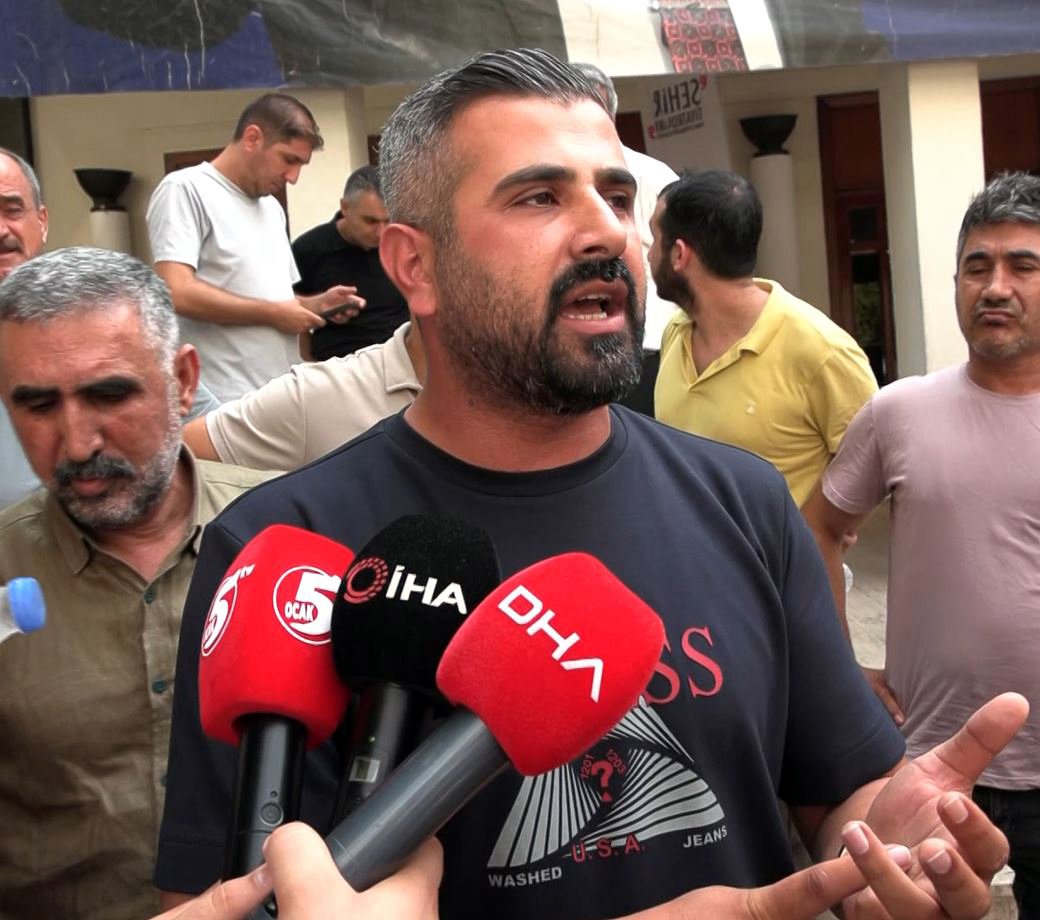 Dolmuş şoförleri basın açıklaması