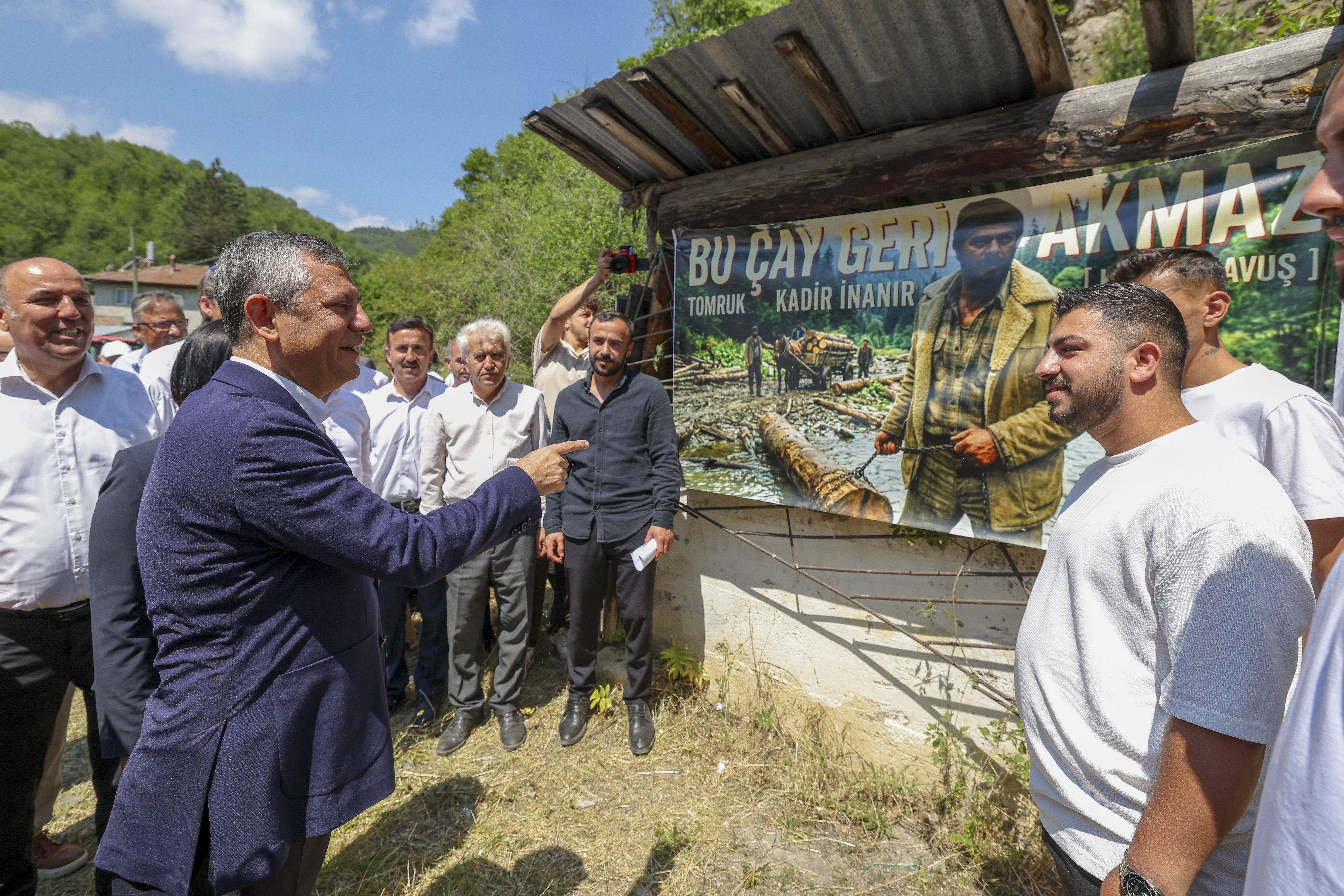 Özgür Özel Kastamonu orman köylüleriyle buluştu