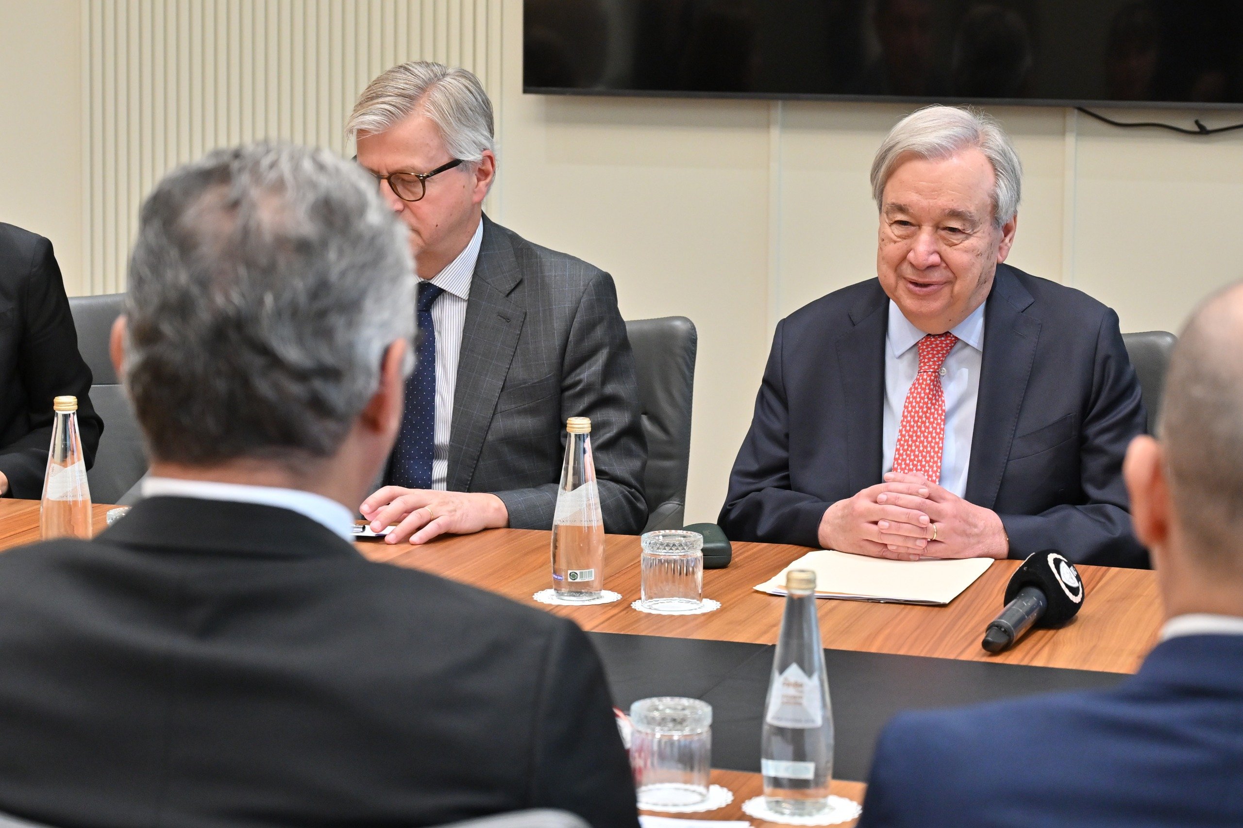 Guterres Erhürman görüşmesi