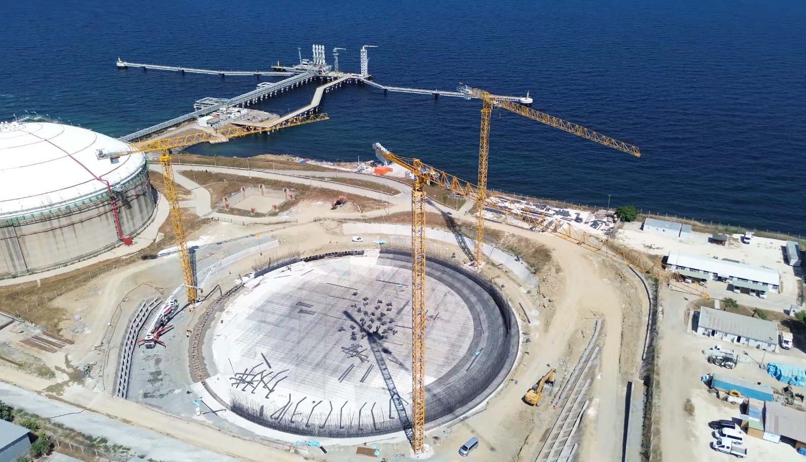 Bakan Bayraktar, Marmaraereğlisi LNG, BOTAŞ