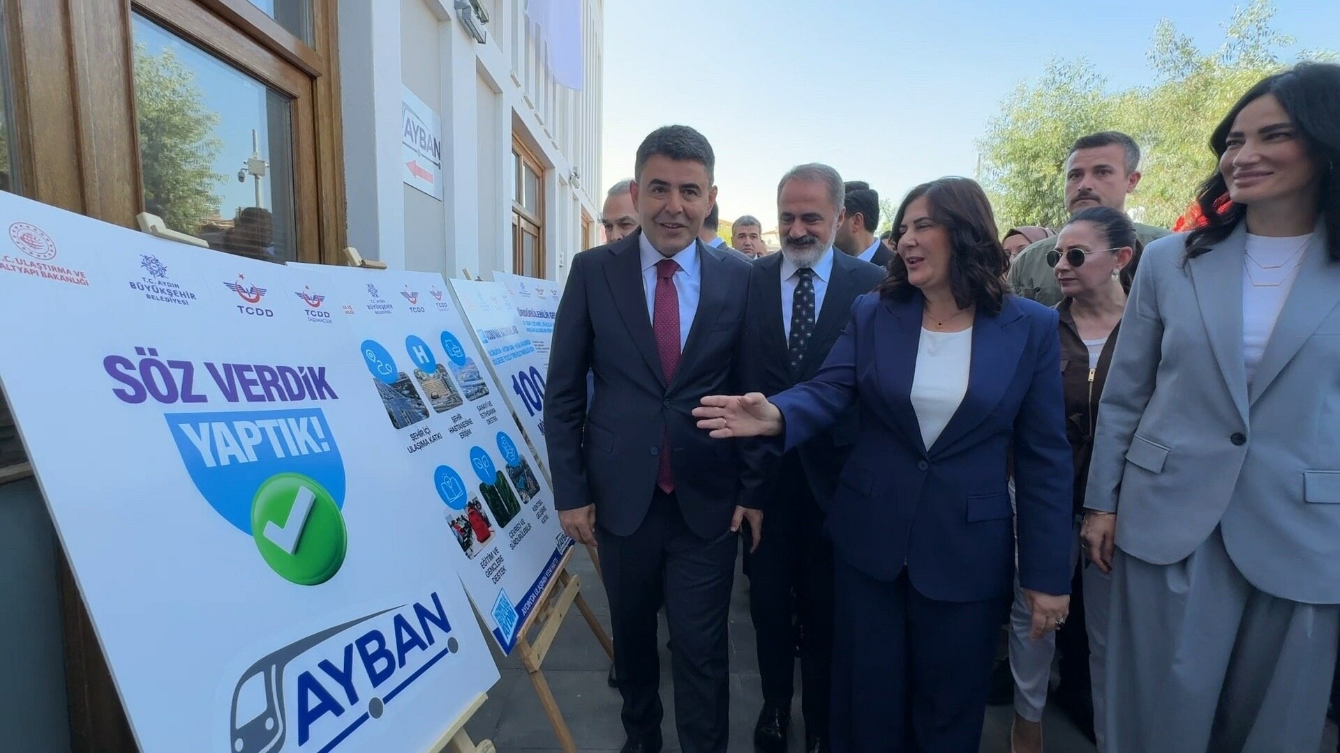 Bakan Yardımcısı Boyraz ve Belediye Başkanı Çerçioğlu