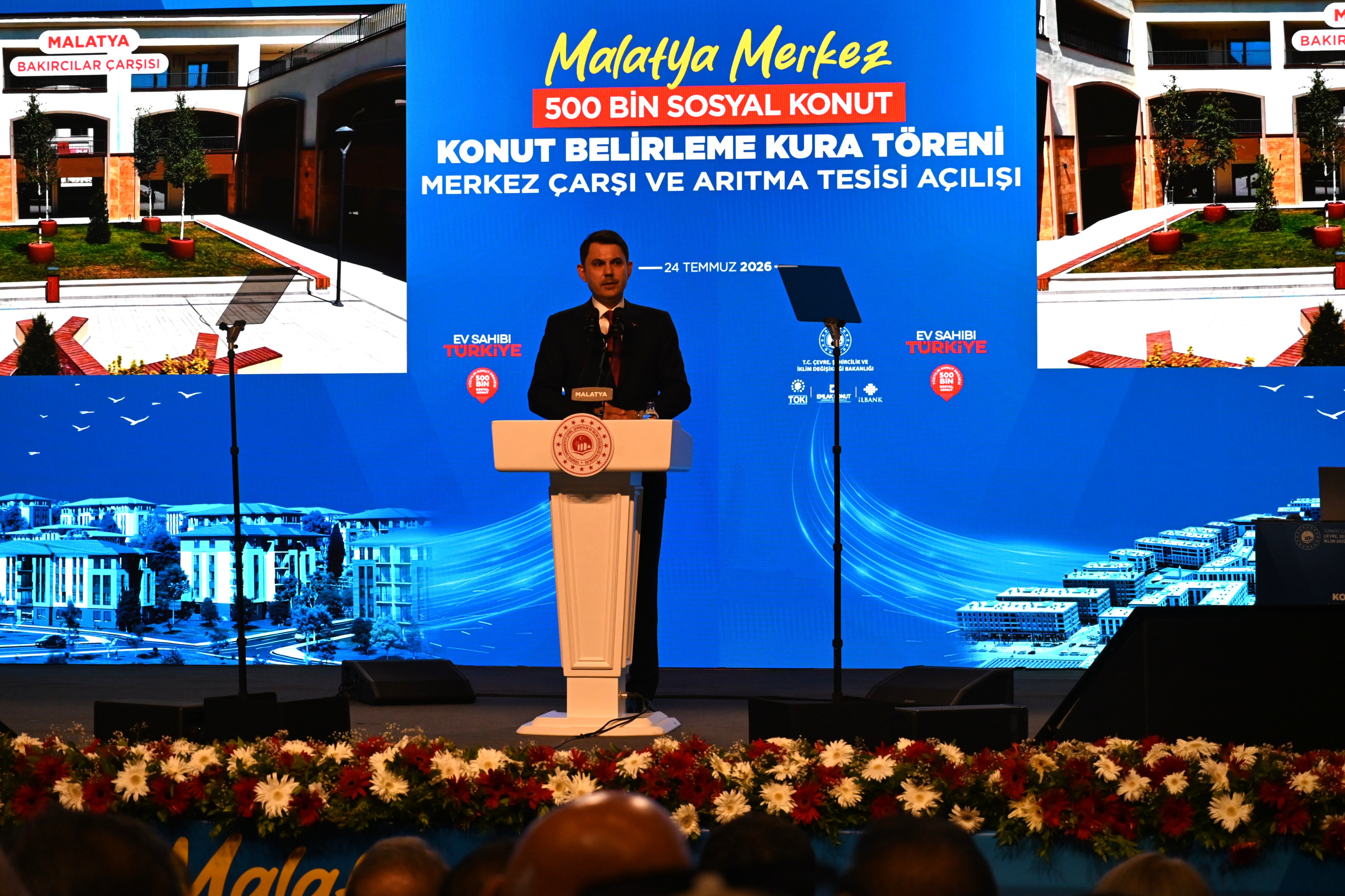 Bakan Murat Kurum Malatya Töreni