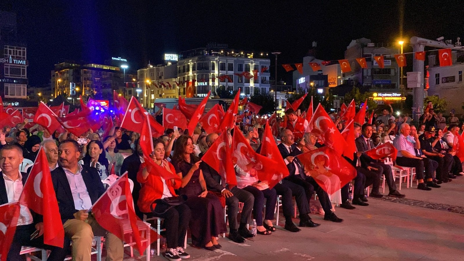 Çanakkale 15 Temmuz anma töreni