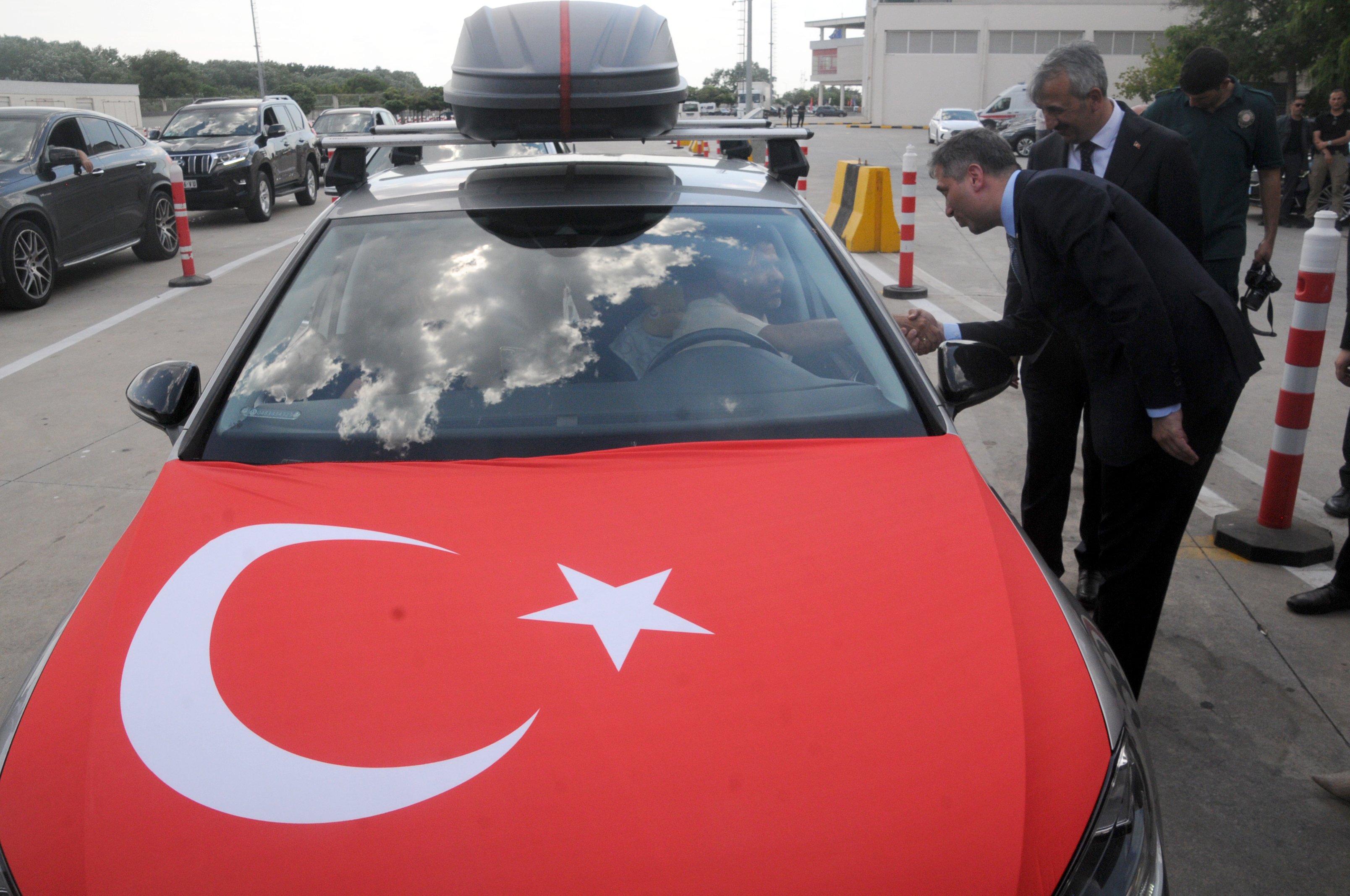 Zafer Sırakaya ve Edirne Valisi Sezer