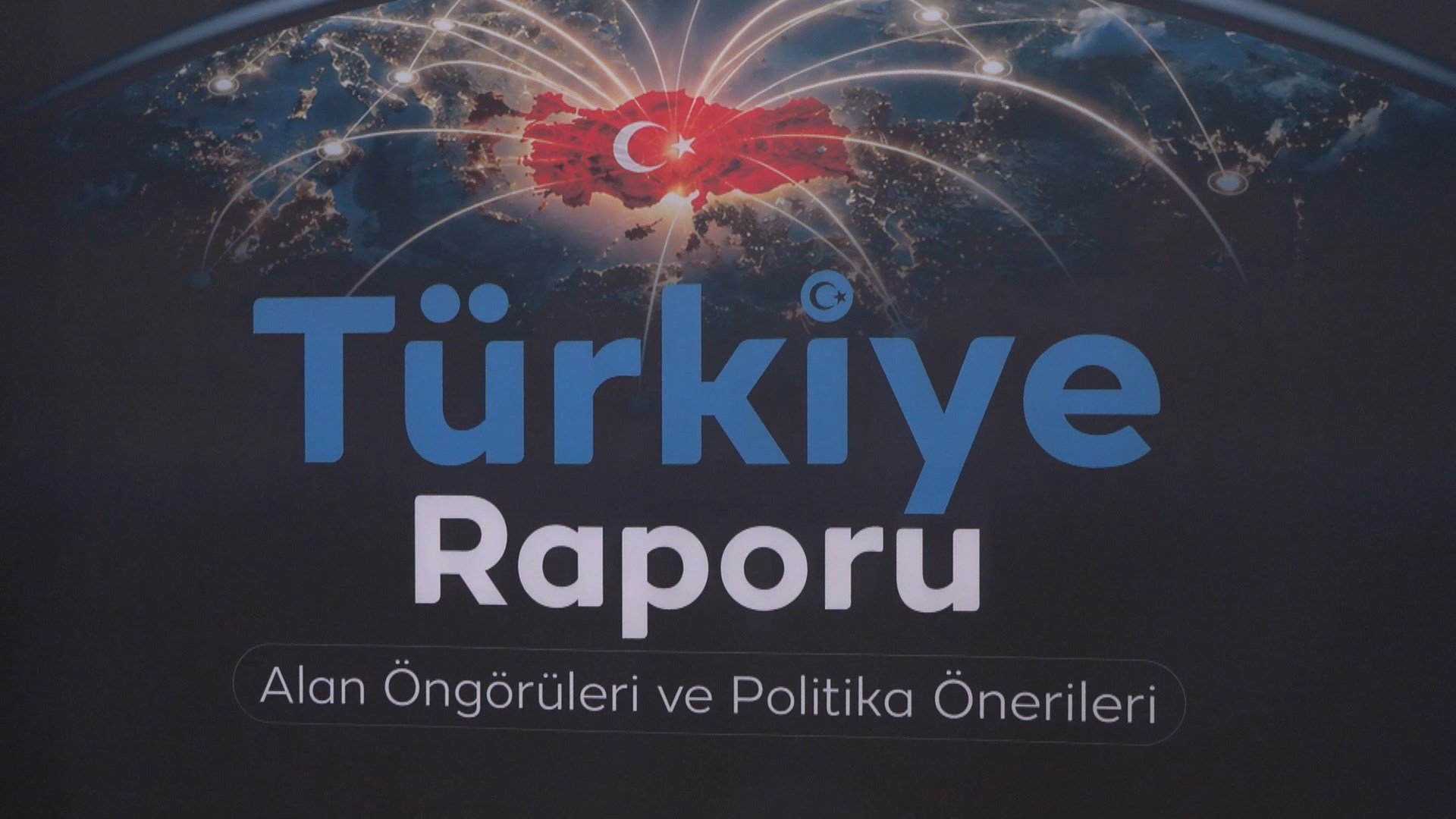 Cevdet Yılmaz Türkiye Raporu sunumu