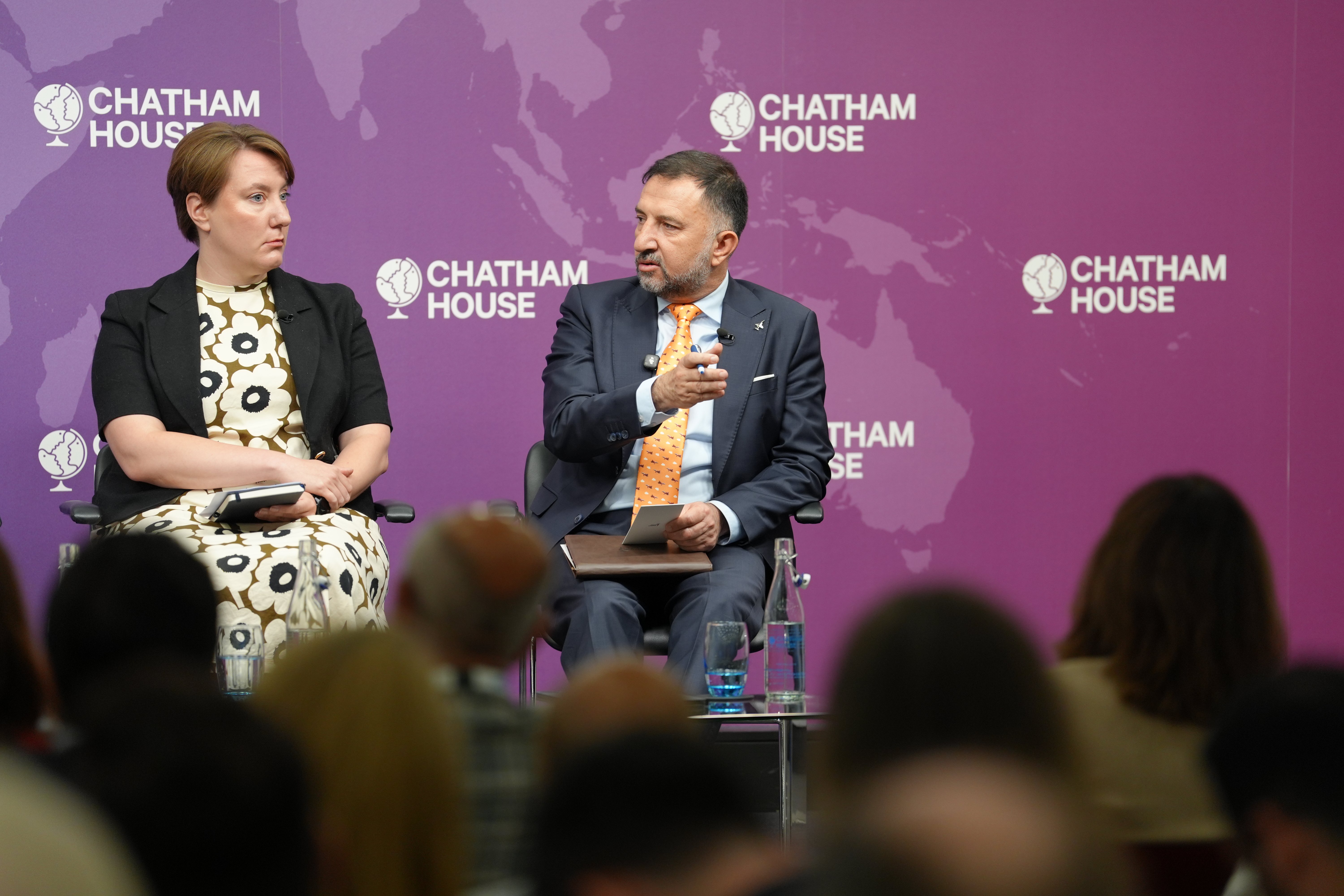 TUSAŞ Genel Müdürü Demiroğlu Chatham House