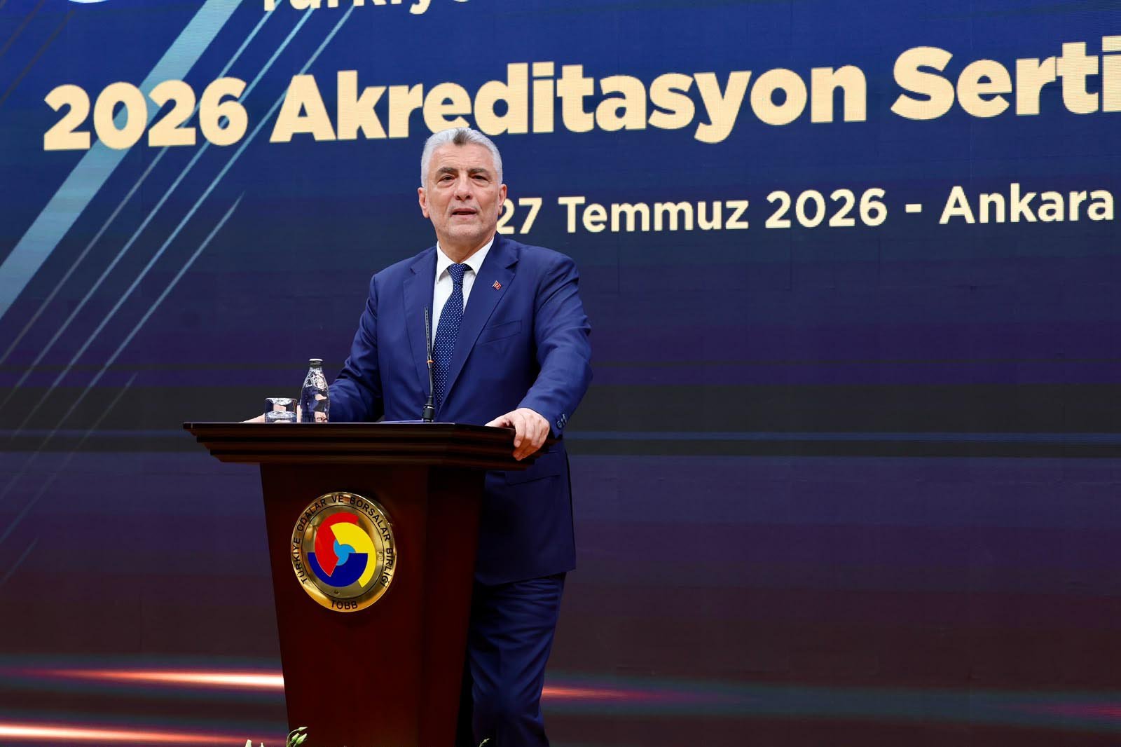 TOBB Akreditasyon Sertifika Töreni katılımcıları