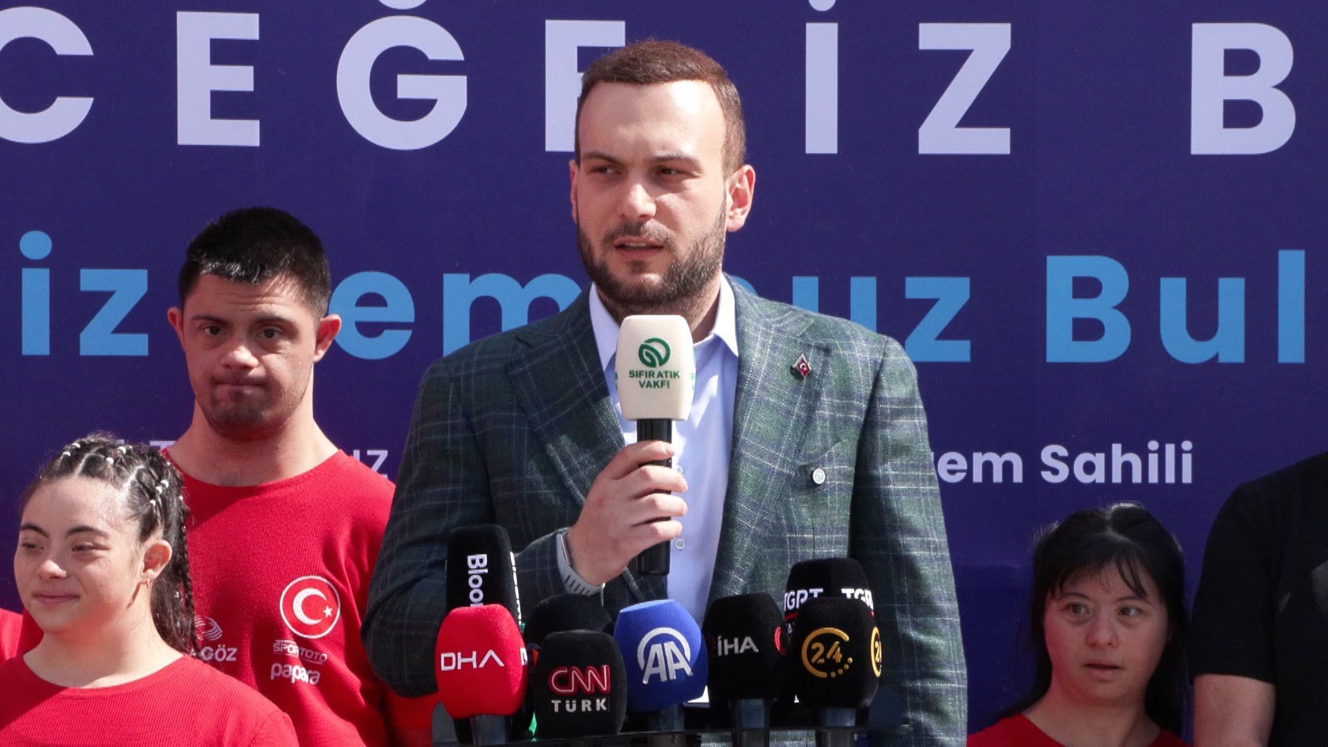 Denizden çıkarılan plastik atıklar