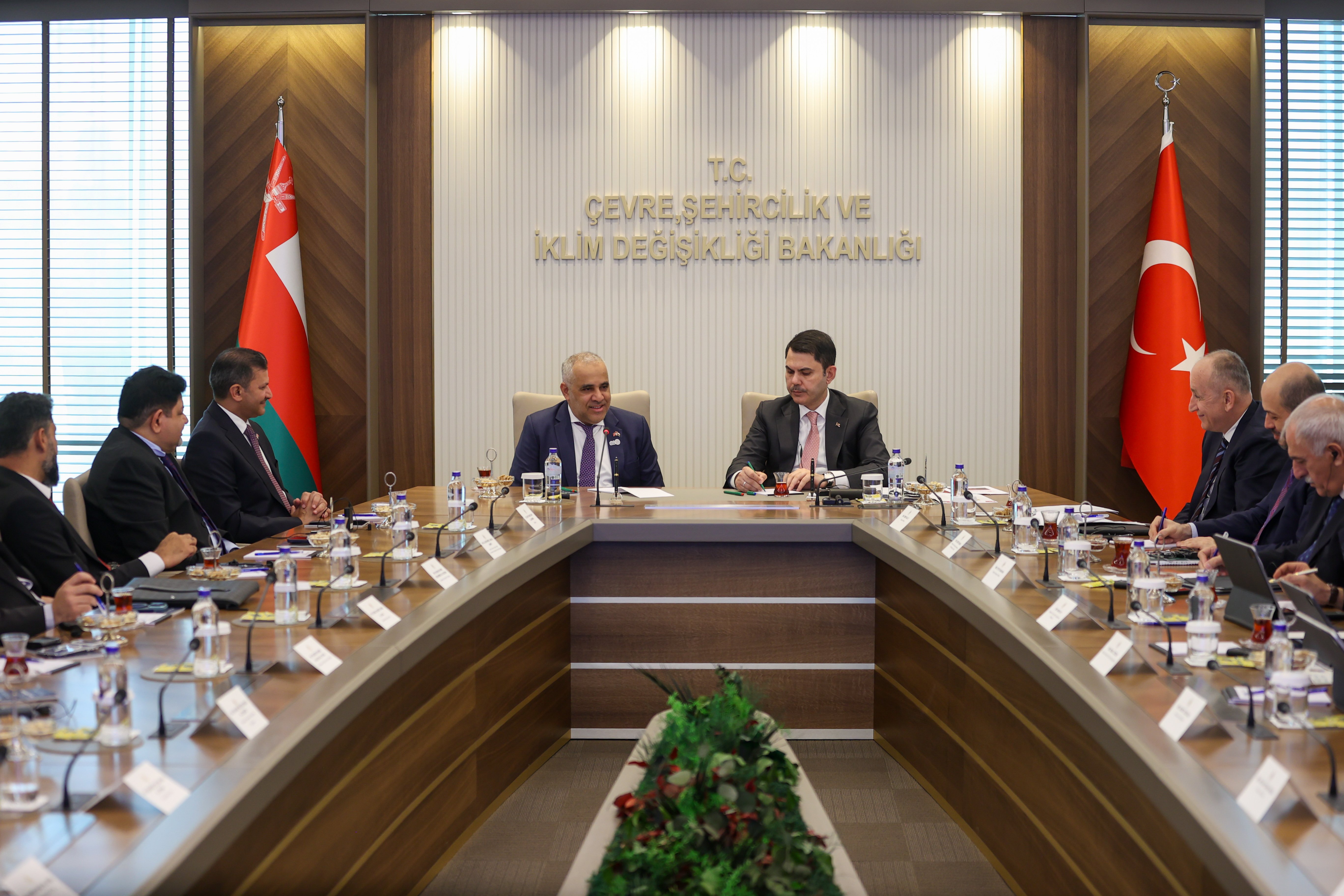 Türkiye Umman Mutabakat Zaptı İmza Töreni