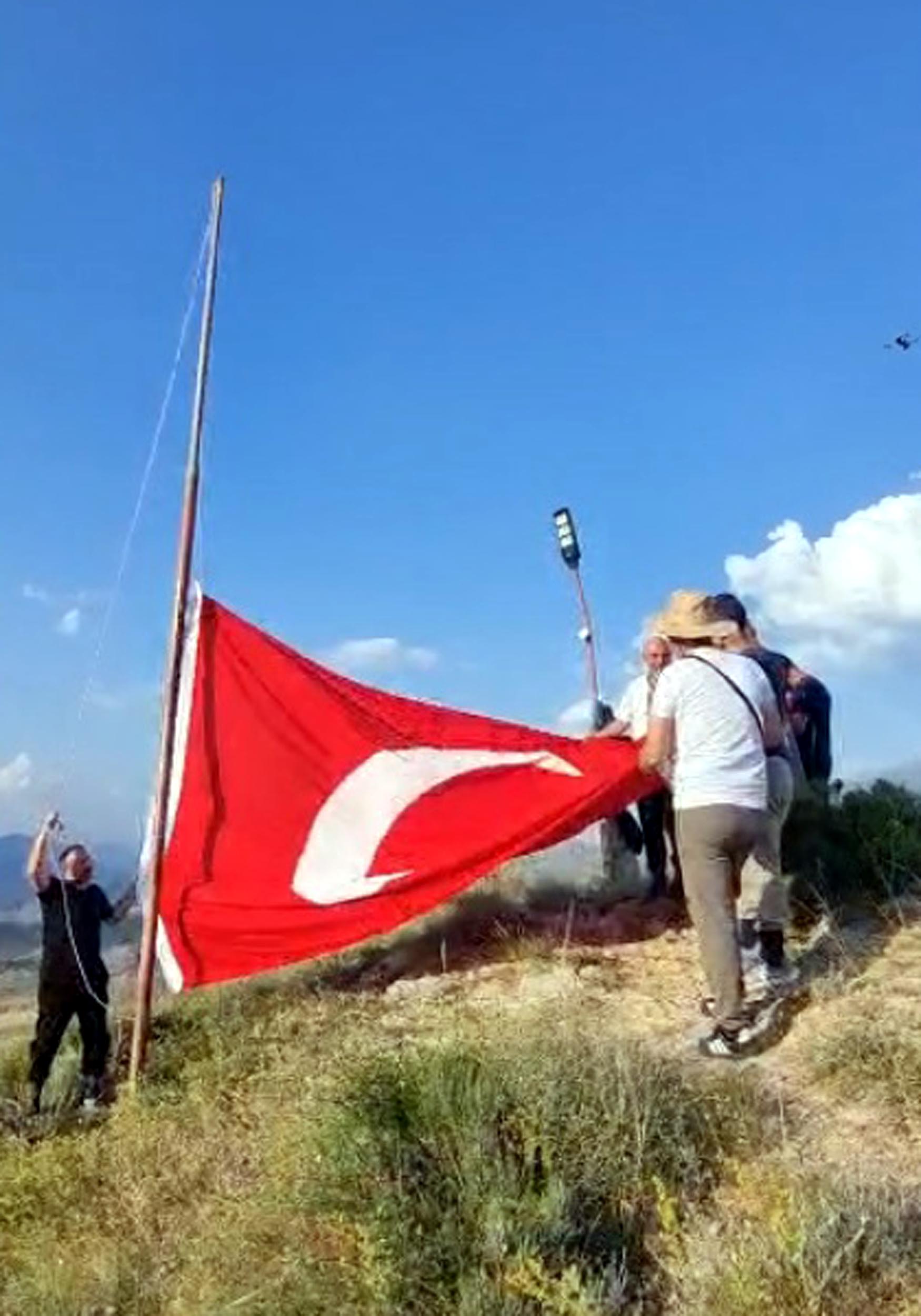 Türk bayrağı Stare Dağı