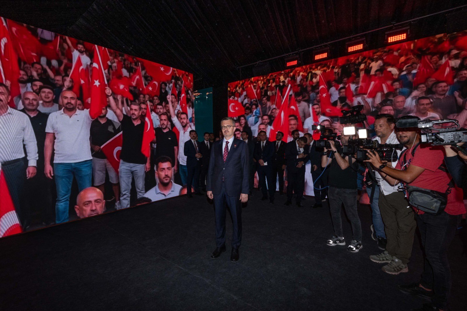 15 Temmuz anma etkinliği sergi alanı