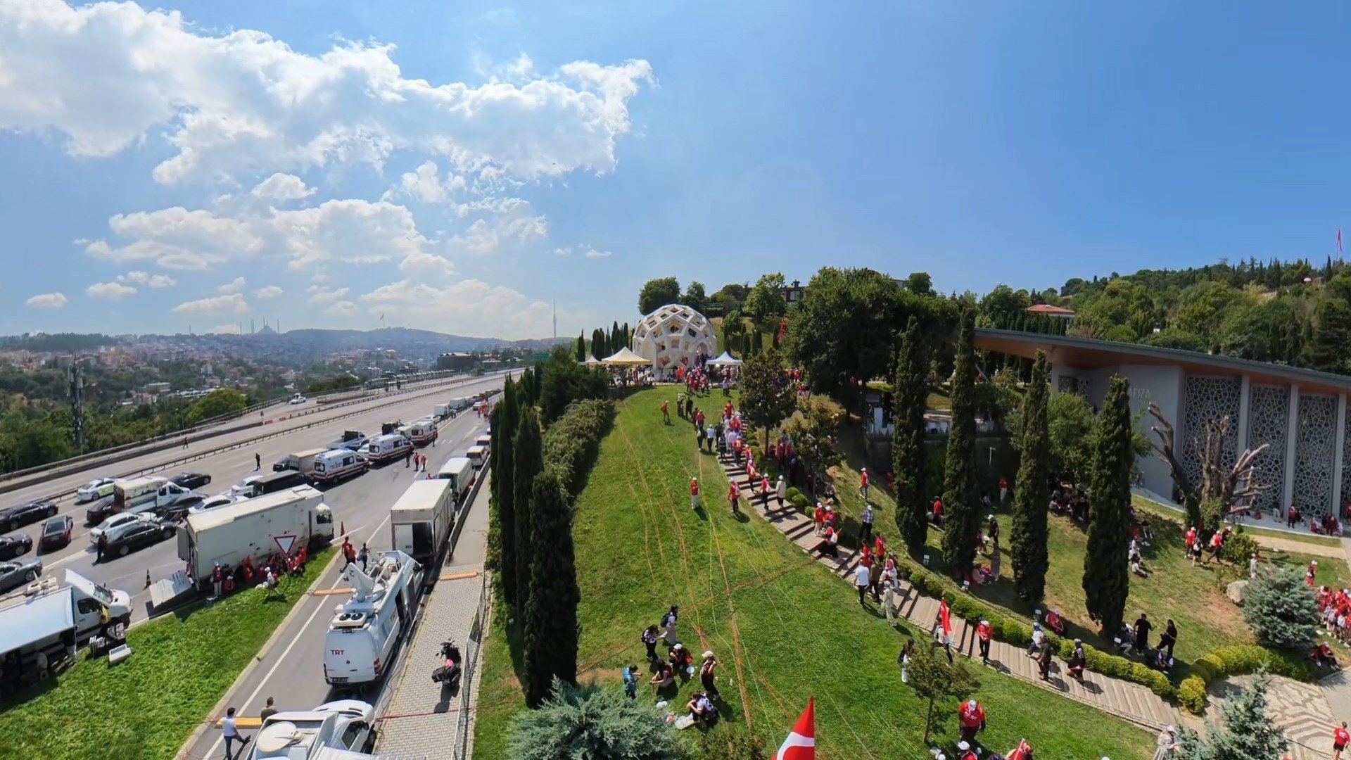 15 Temmuz Hafıza Müzesi 10. yıl yürüyüşü
