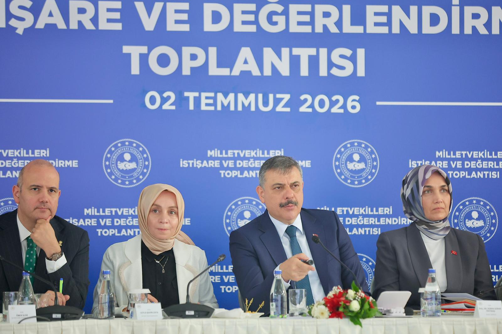 İçişleri Bakanı Mustafa Çiftçi, AK Parti milletvekilleriyle istişare toplantısında