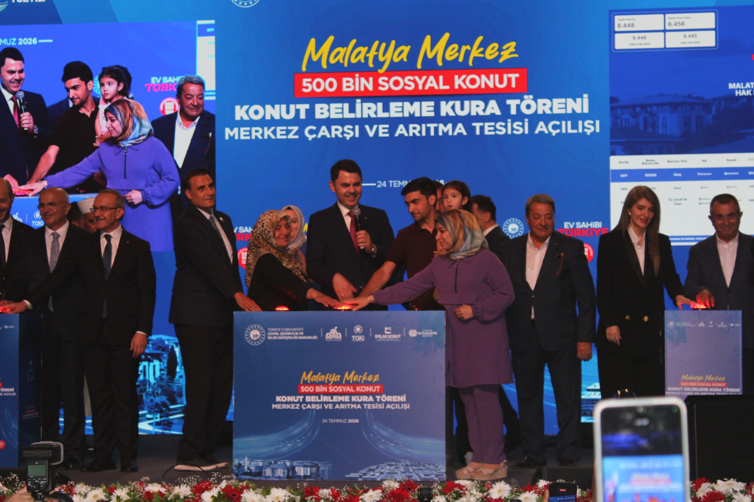 Bakan Kurum Açılış Töreni