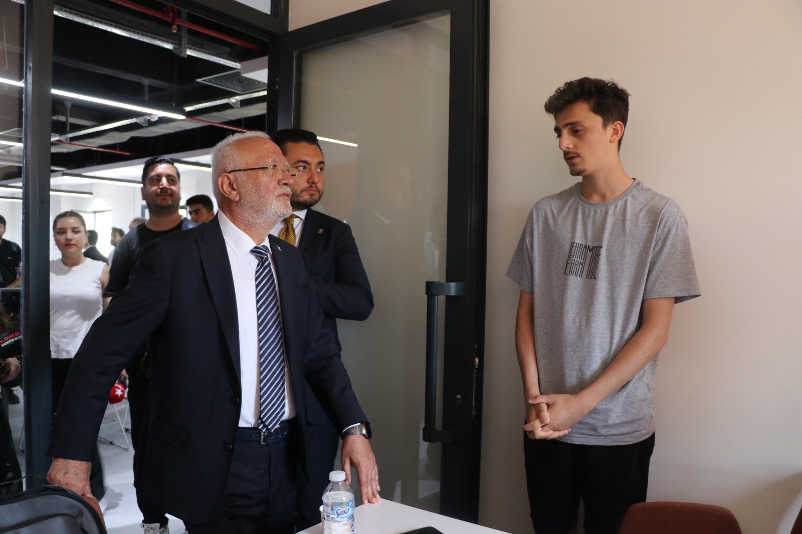 Kadir Has Merkez Kütüphanesi açılış töreni