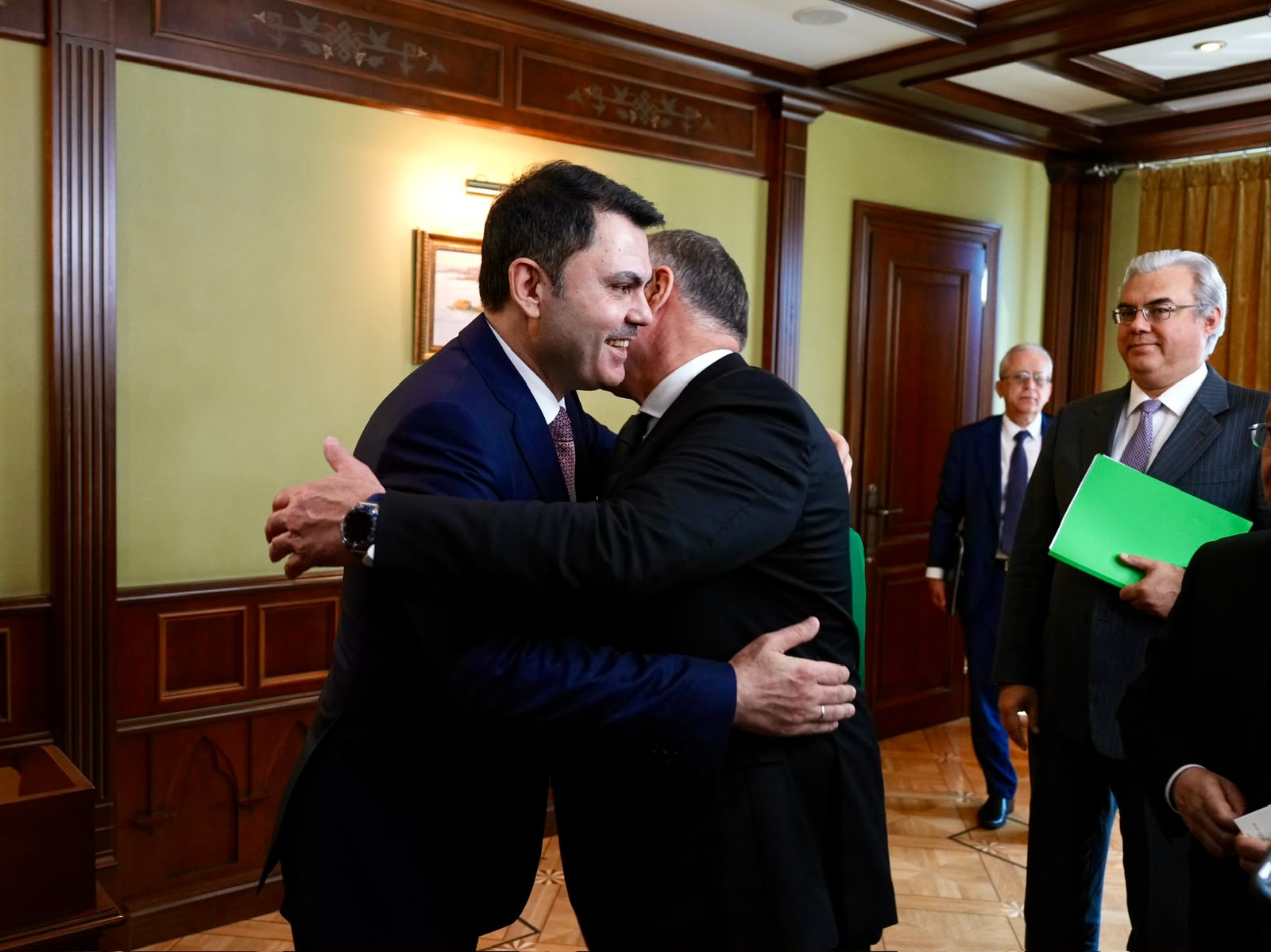 Murat Kurum Rus heyeti görüşmesi