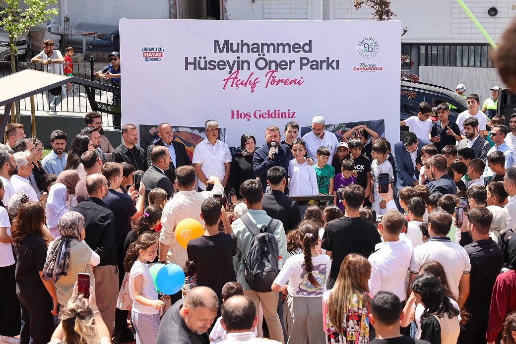Muhammed Hüseyin Öner Parkı açılışı