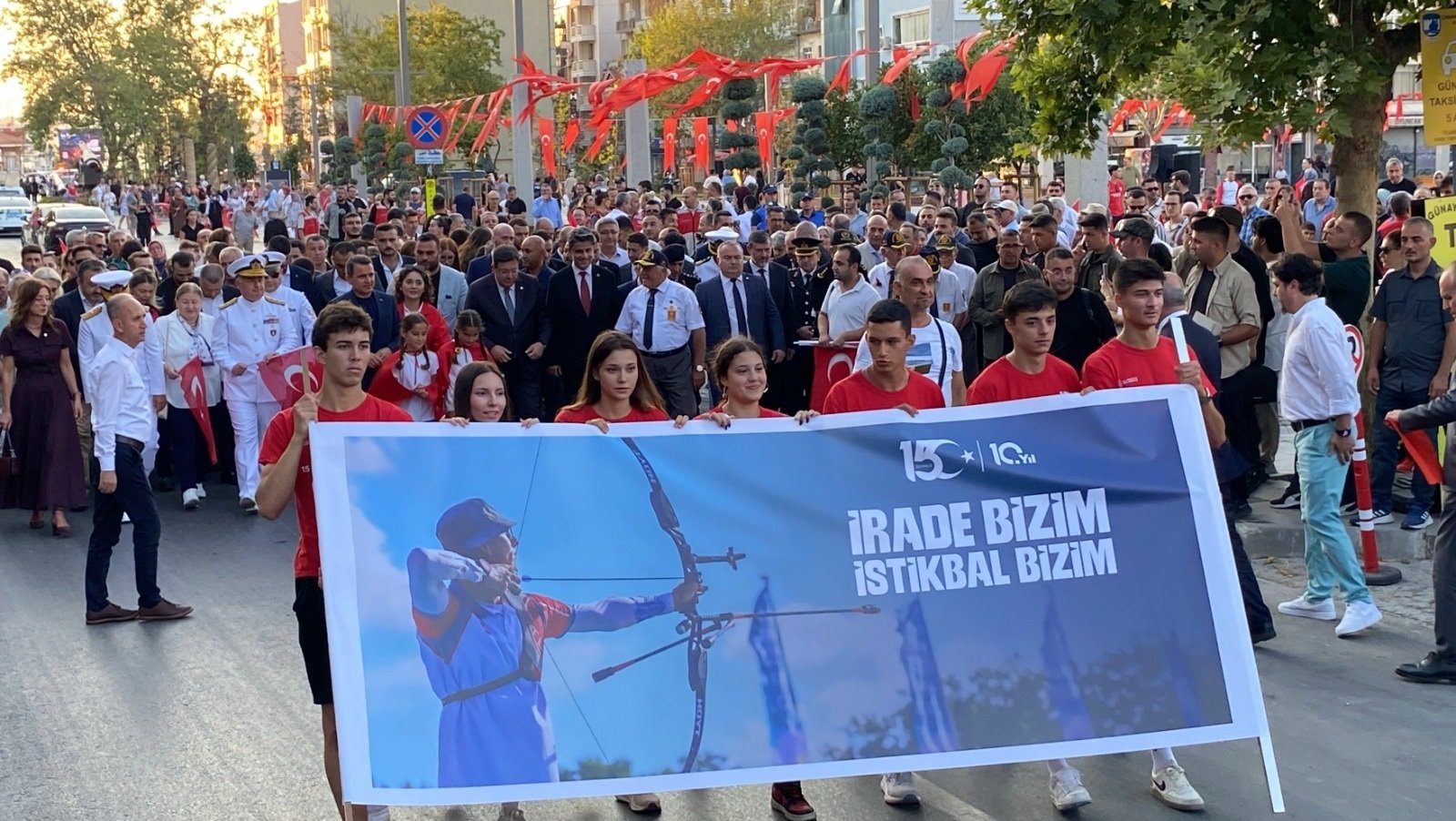 Çanakkale 15 Temmuz şehitleri anma