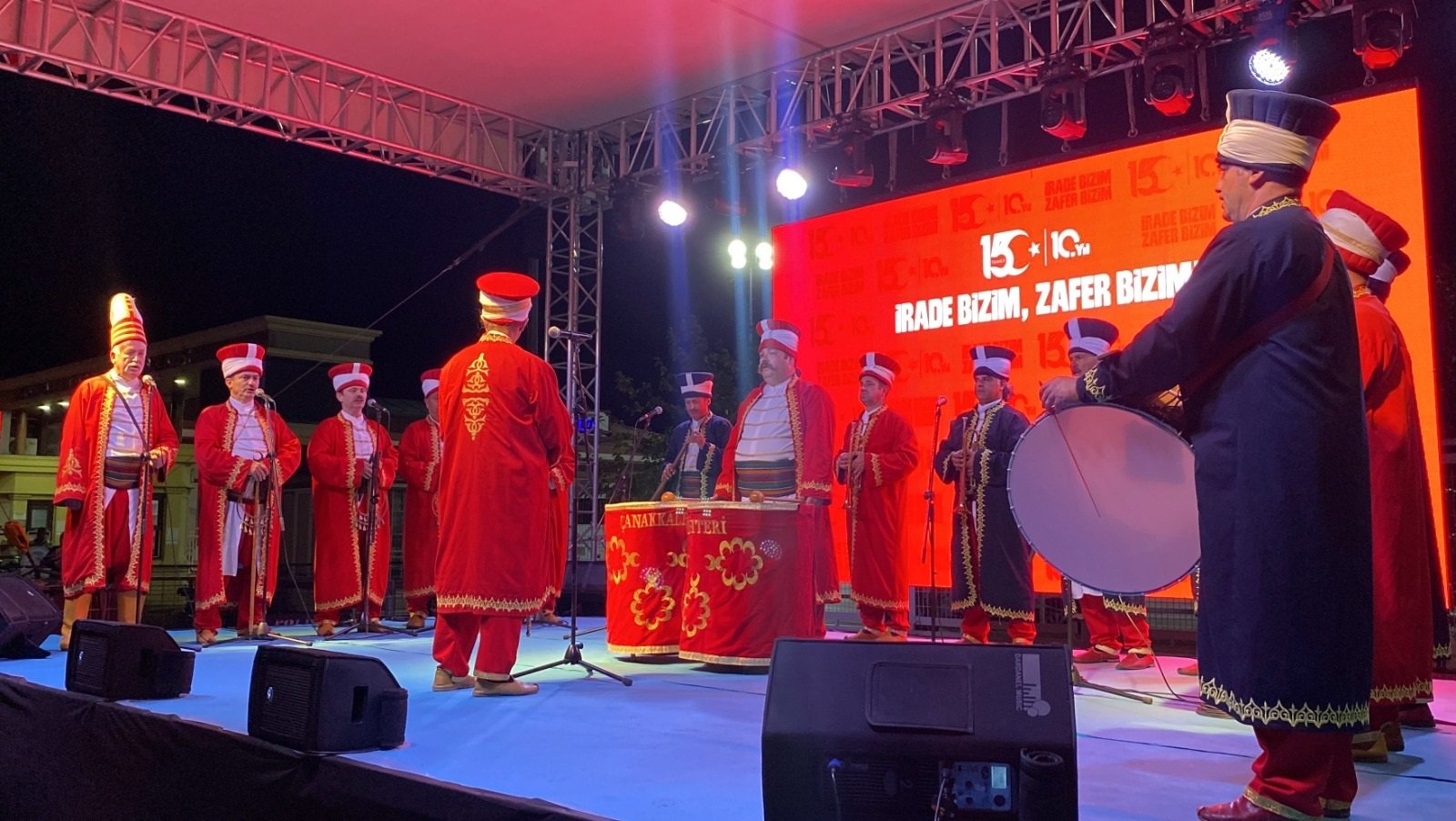 15 Temmuz anma töreni Çanakkale