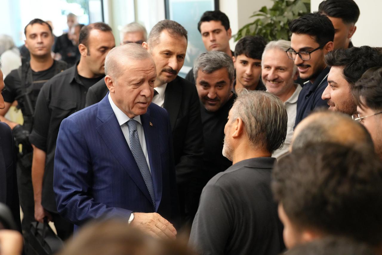 AK Parti İstanbul ziyareti Erdoğan