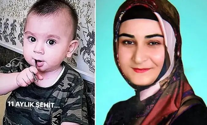 Şehit Bedirhan Bebek ve annesi için okunan Kur an-ı Kerim
