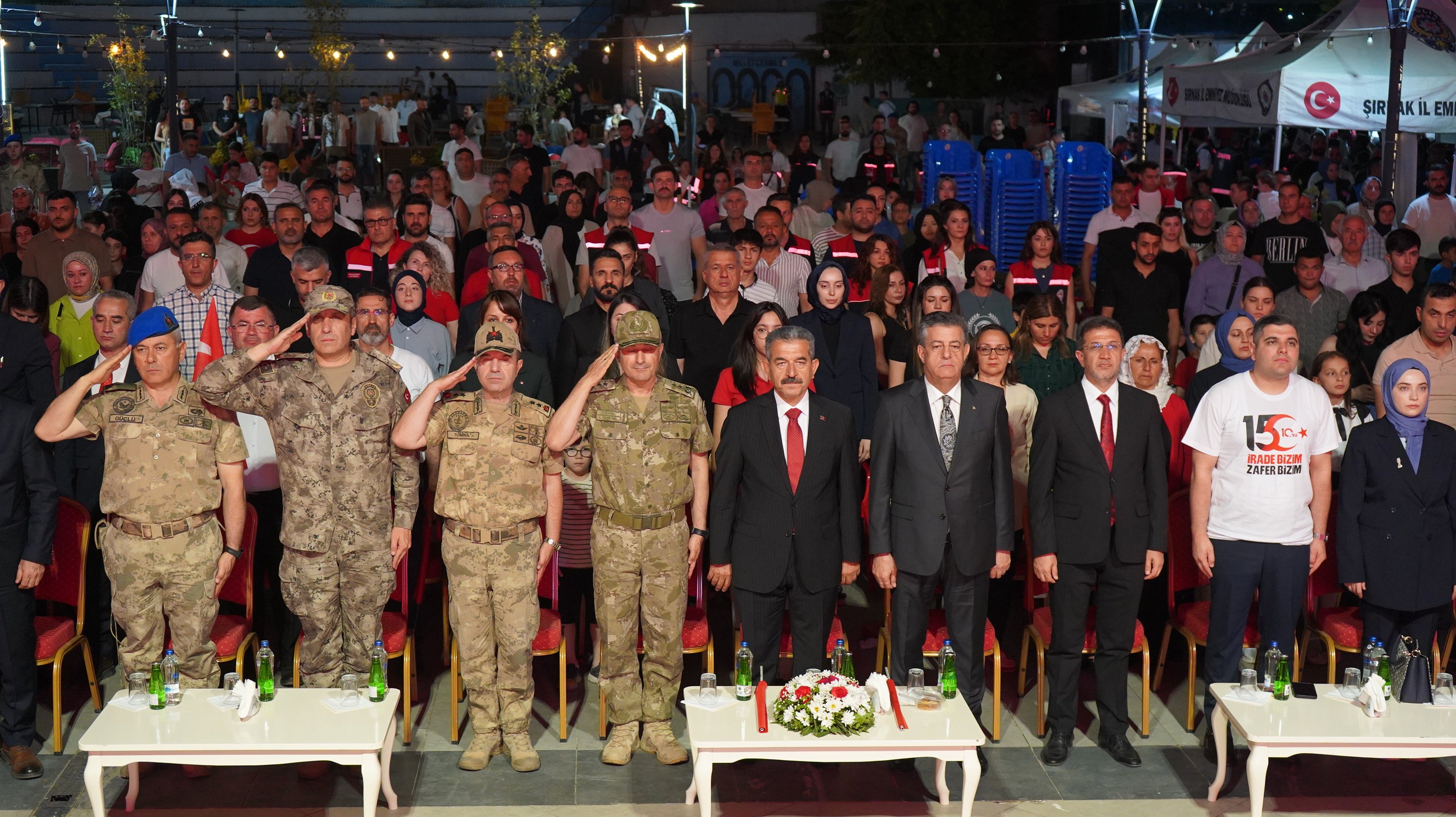 15 Temmuz şehitler sancak koşusu bayrak teslimi