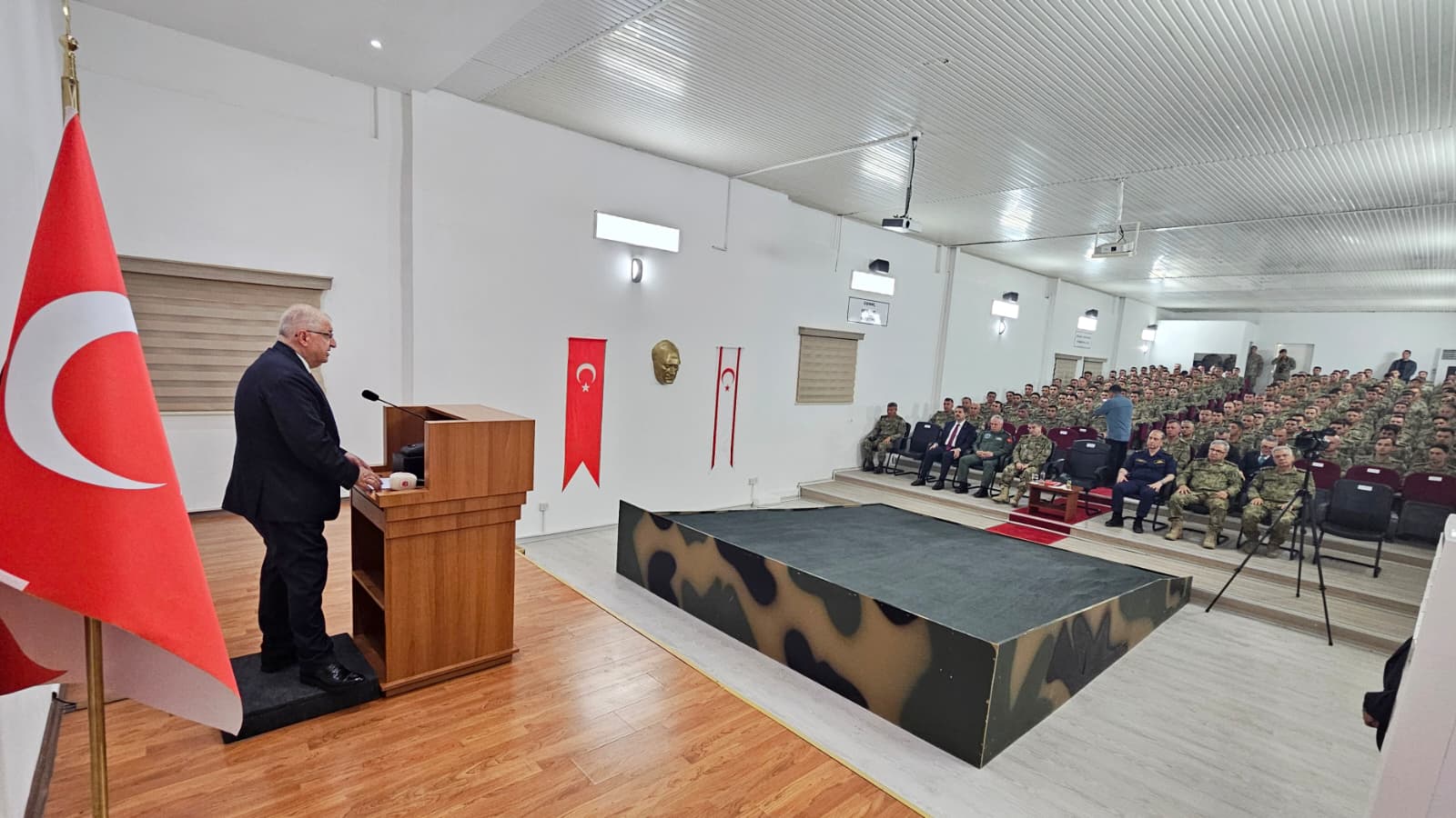Bakan Güler KKTC 14 Zırhlı Tugay