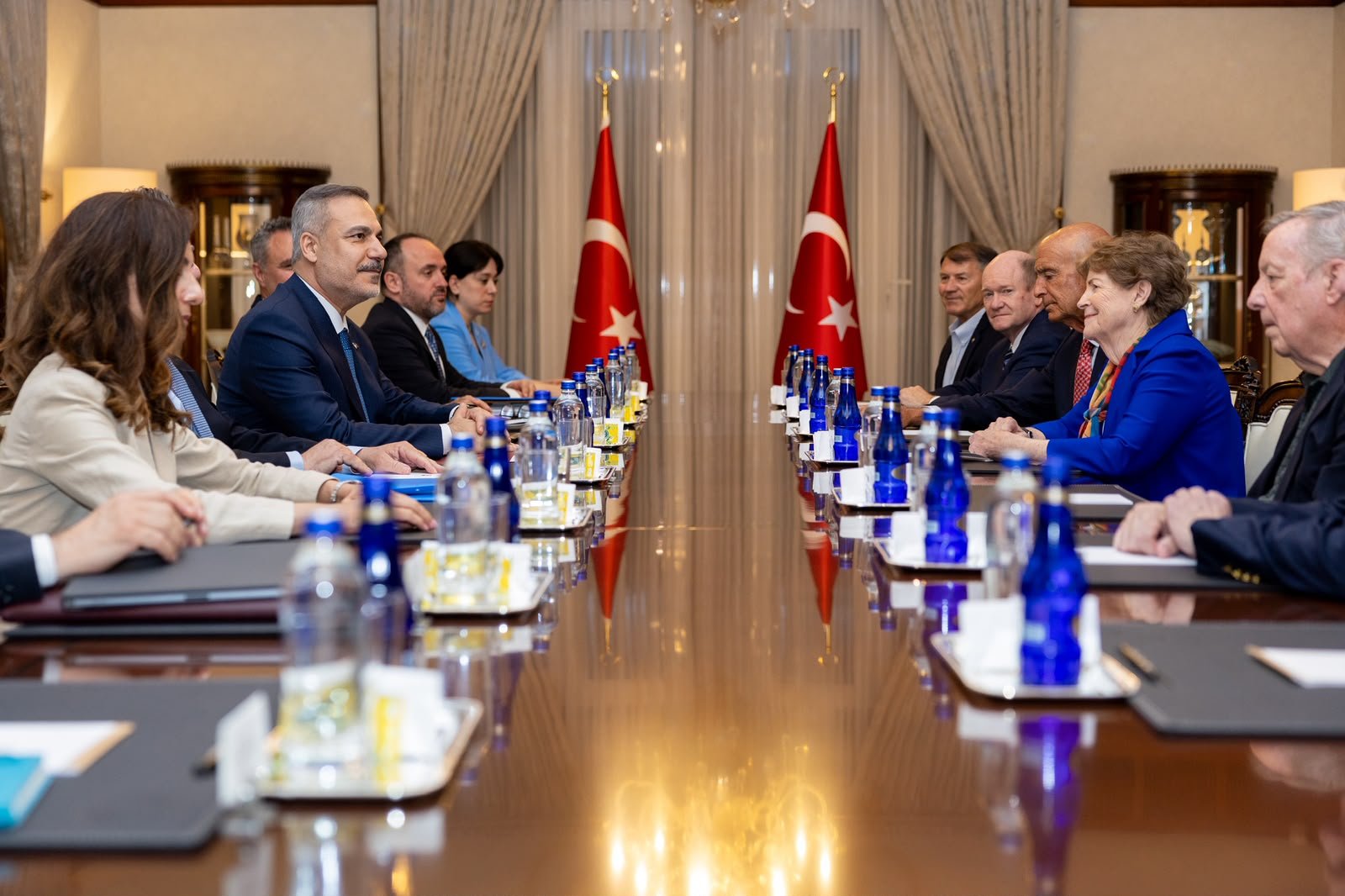 Bakan Fidan ABD Senato Heyeti Kabul