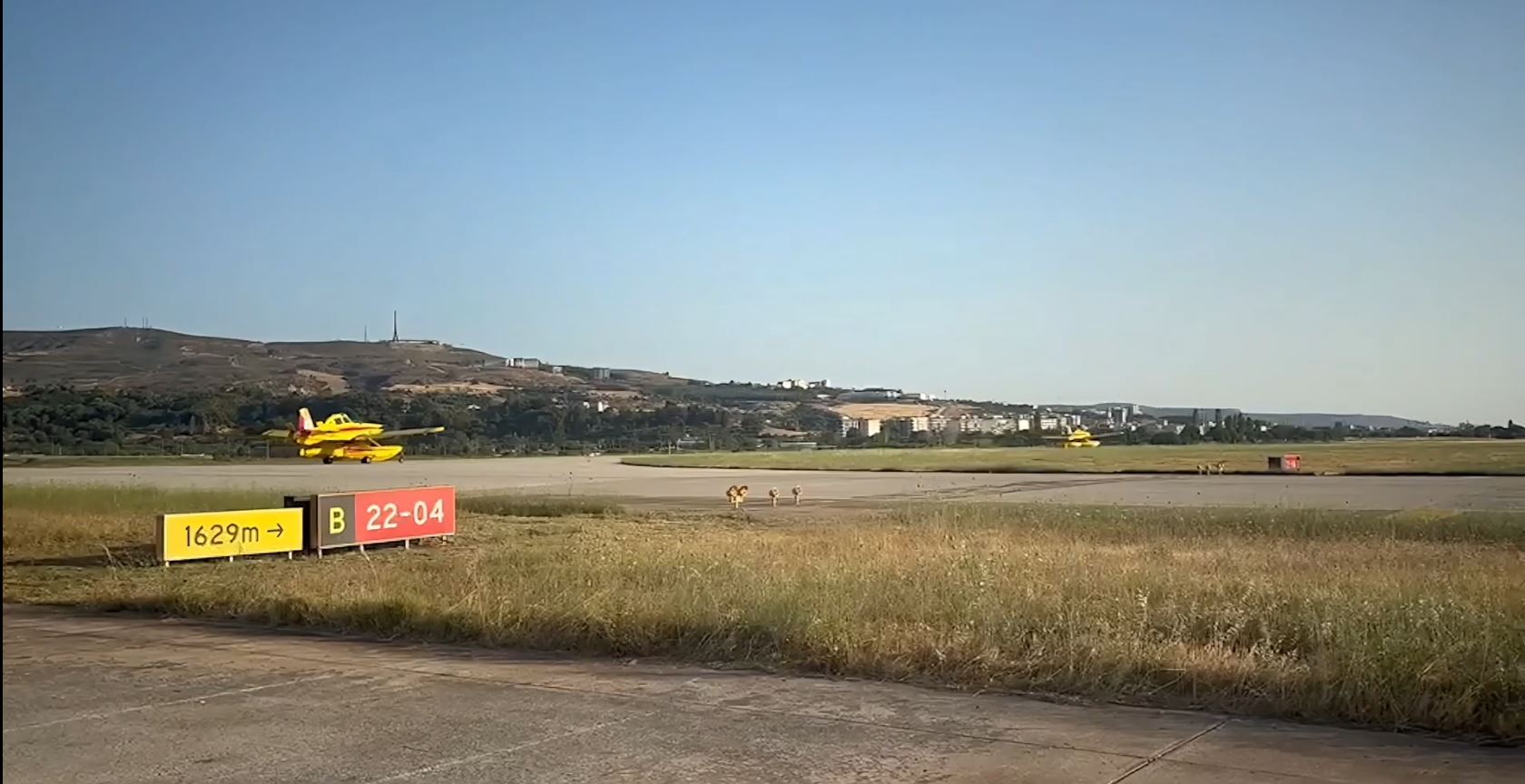 Yangın söndürme uçağı Fransa için yola çıktı