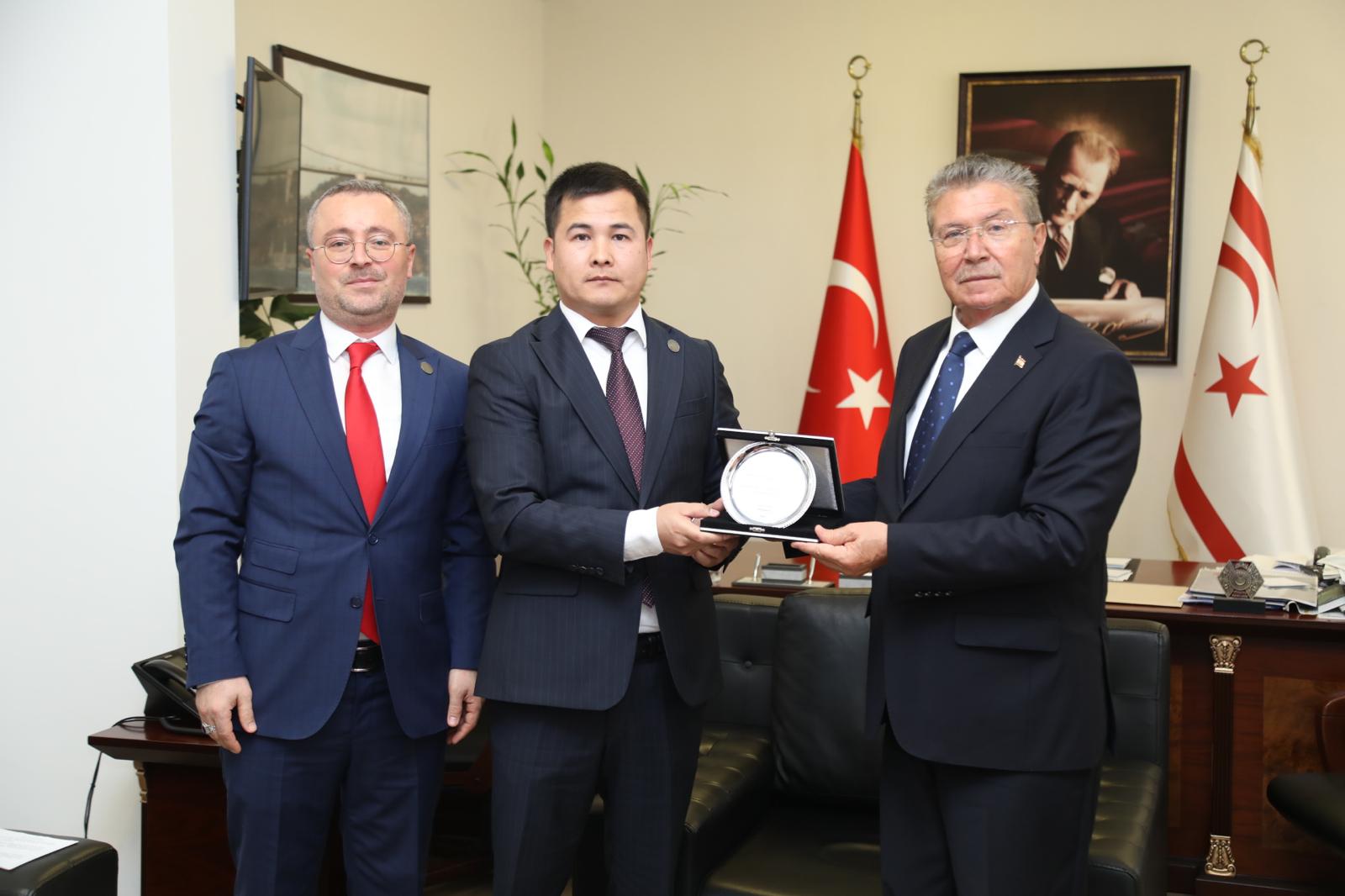 KKTC Başbakanı Ünal Üstel, TÜRKPA heyetini kabul etti