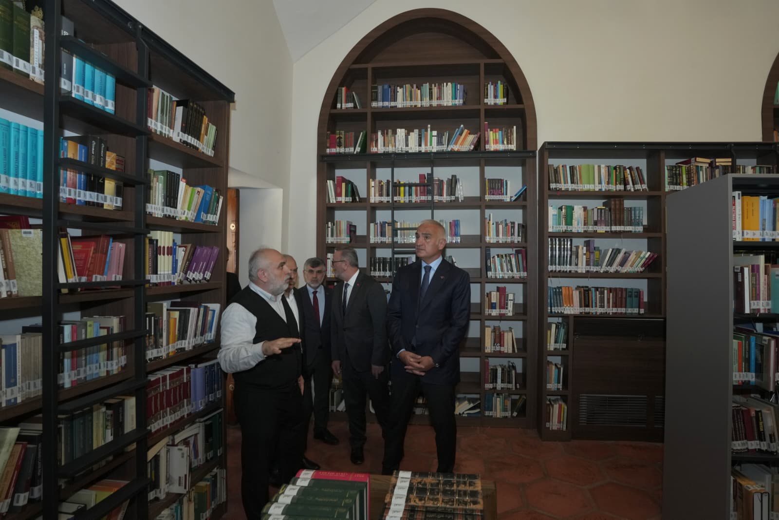 Kültür ve Turizm Bakanı Mehmet Nuri Ersoy, Prof. Dr. İhsan Fazlıoğlu