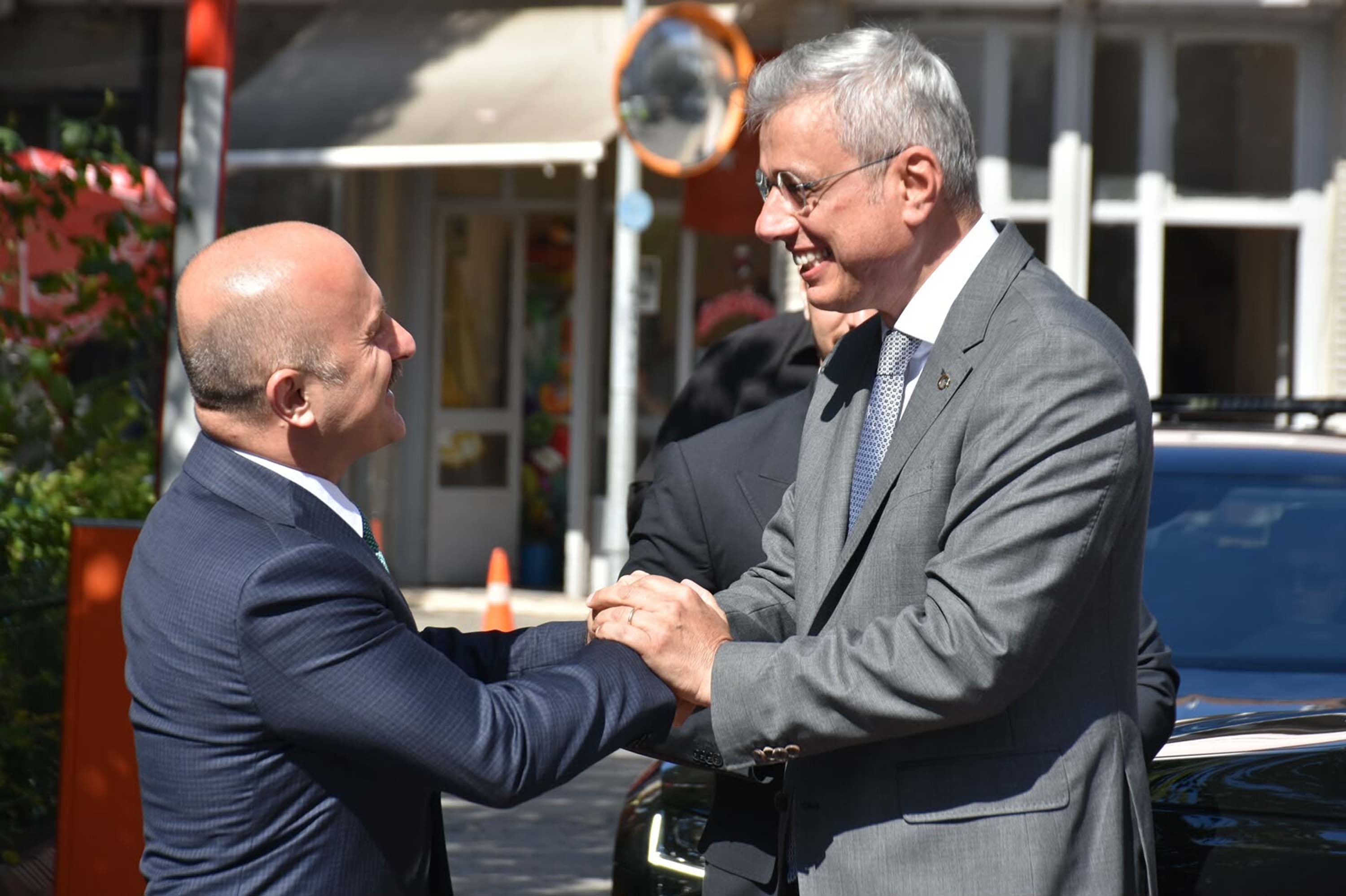 Bakan Memişoğlu ve Protokol