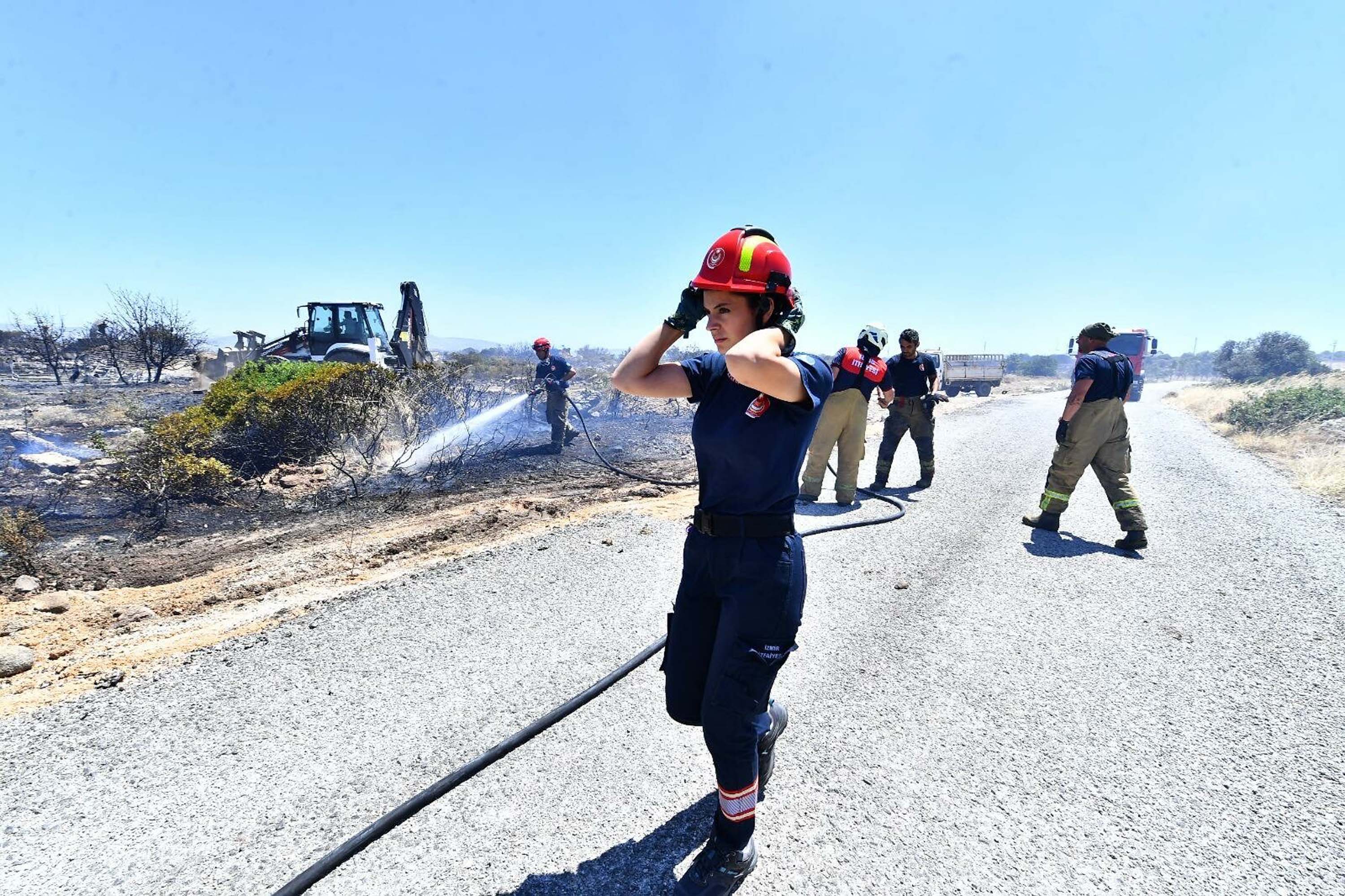 Ayet Kütükbaş görev başında