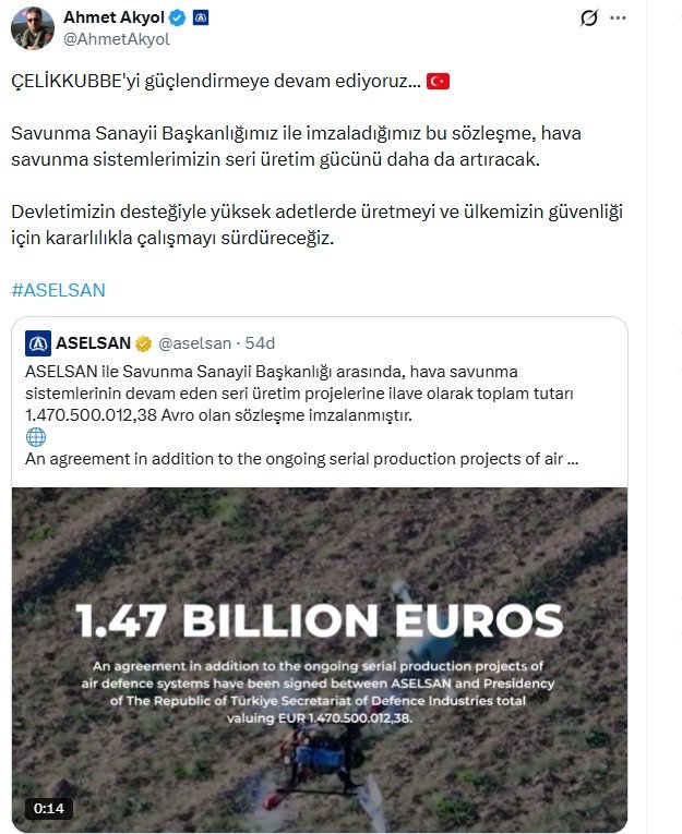 ASELSAN ve ROKETSAN İş Birliği Anlaşması