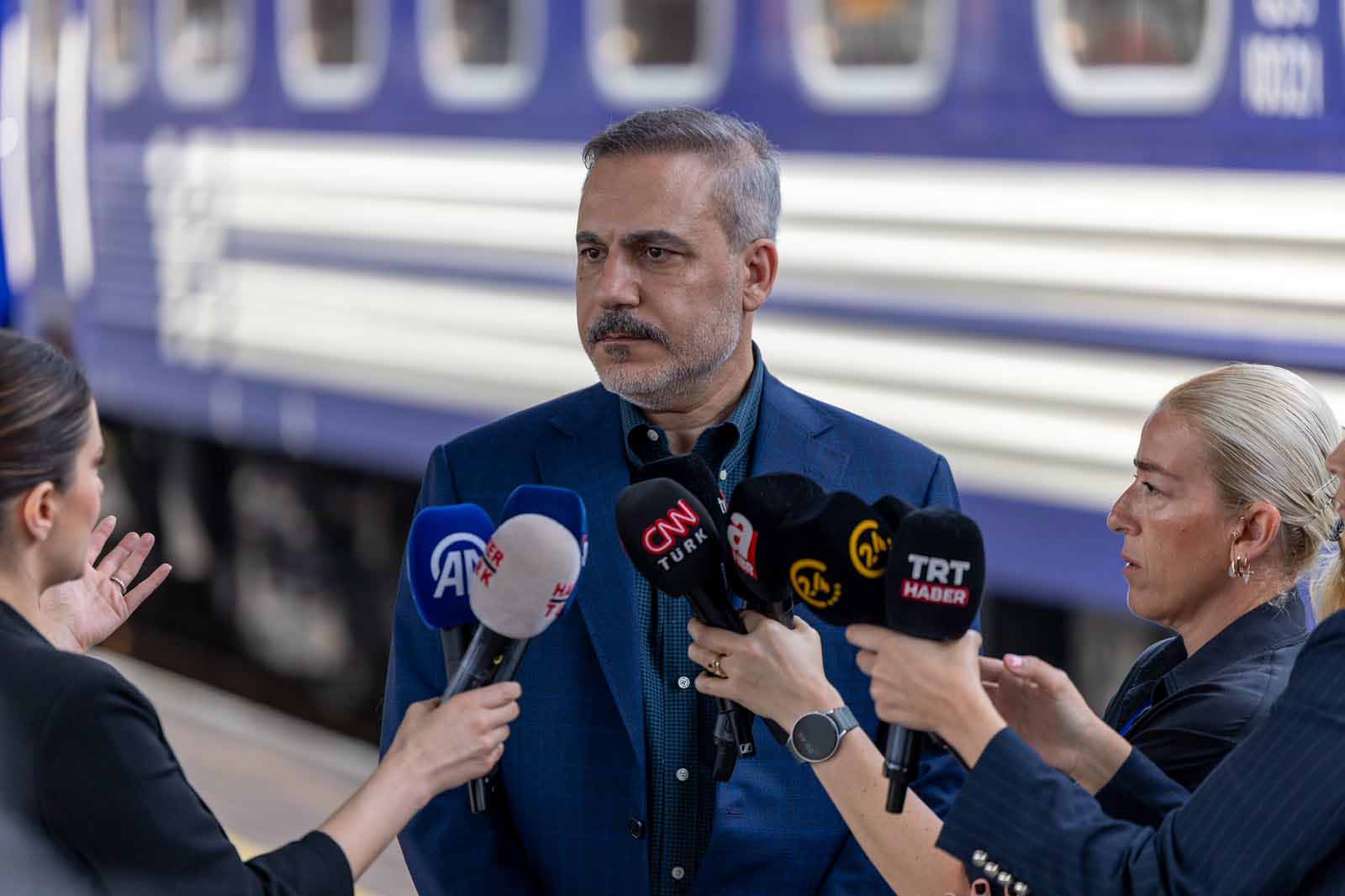 Dışişleri Bakanı Hakan Fidan Kiev ziyareti