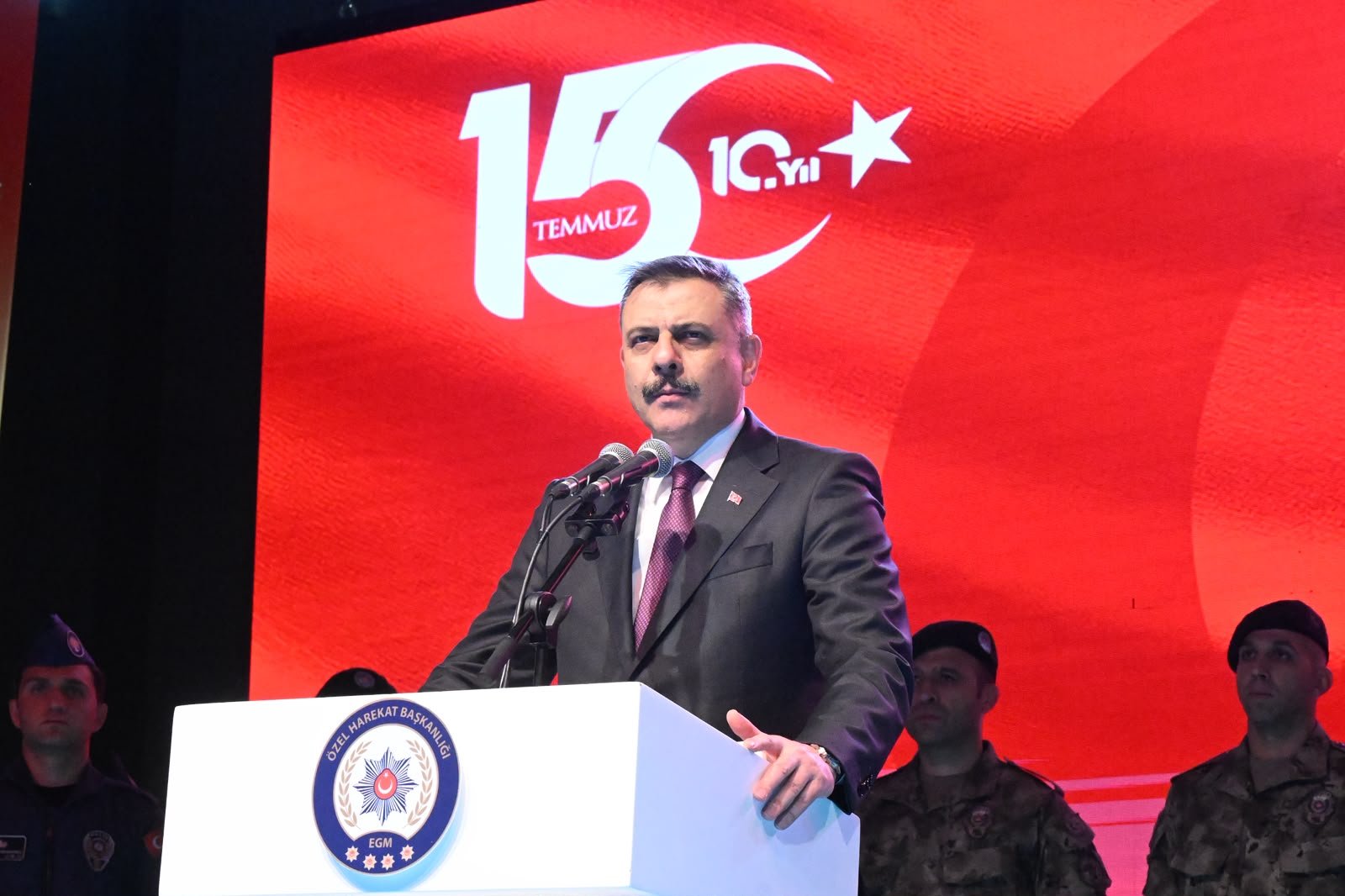 Polis Özel Harekat Başkanlığı’ndaki tören