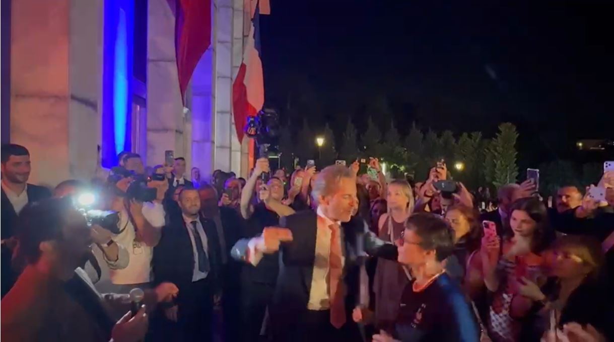 Belçika ve Fransa Büyükelçileri Ankara resepsiyon