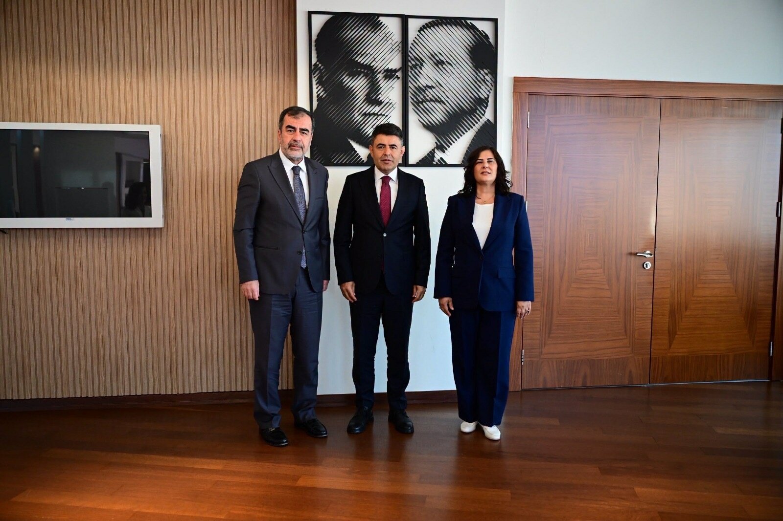 Tören alanından bir görünüm