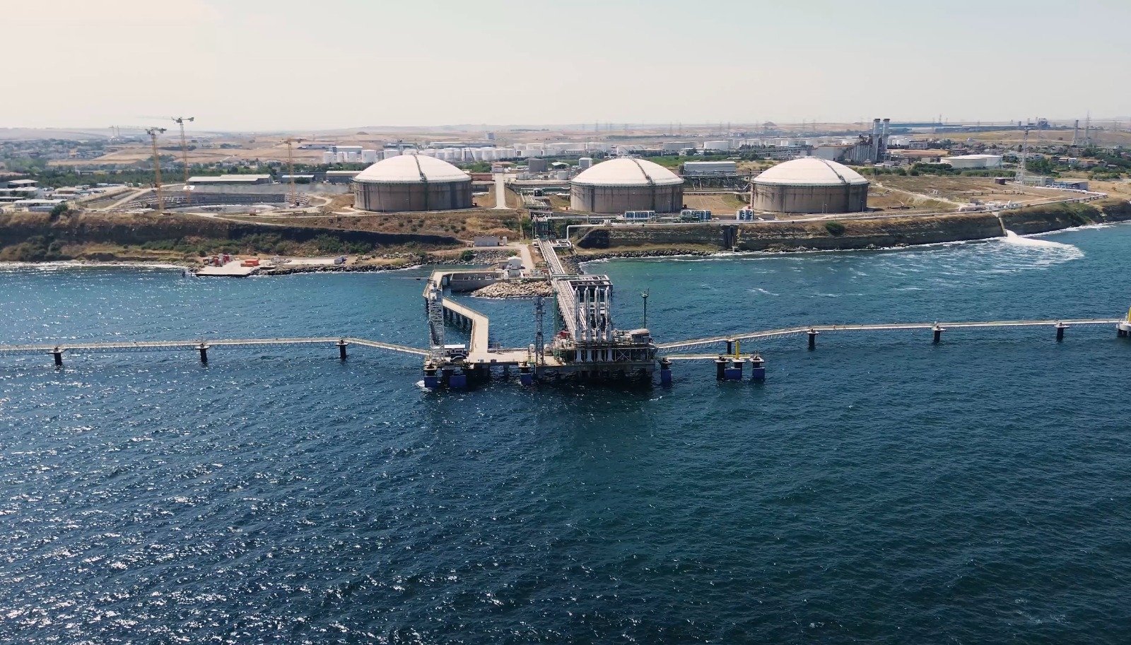 Bakan Bayraktar, LNG terminali, doğal gaz