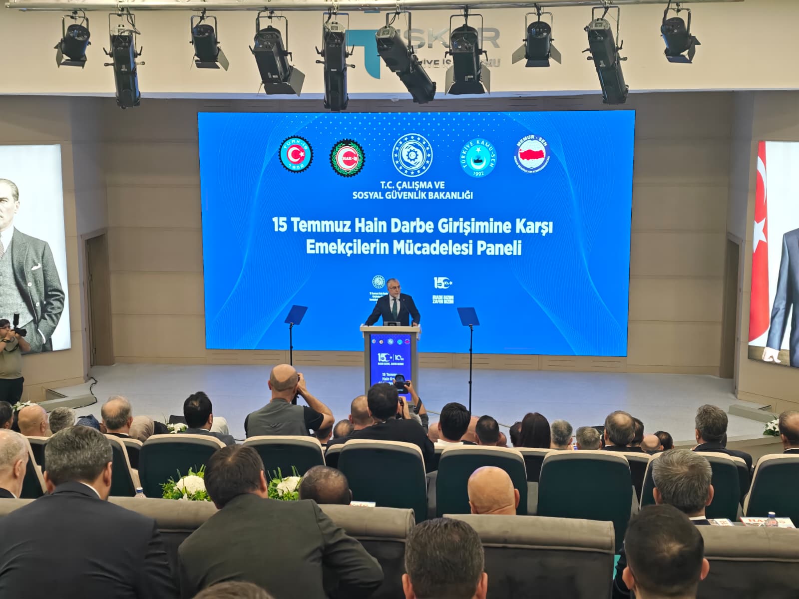Bakan Vedat Işıkhan 15 Temmuz panelinde konuşuyor