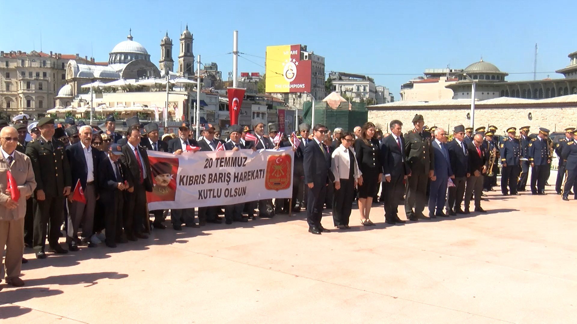 KKTC Taksim töreni