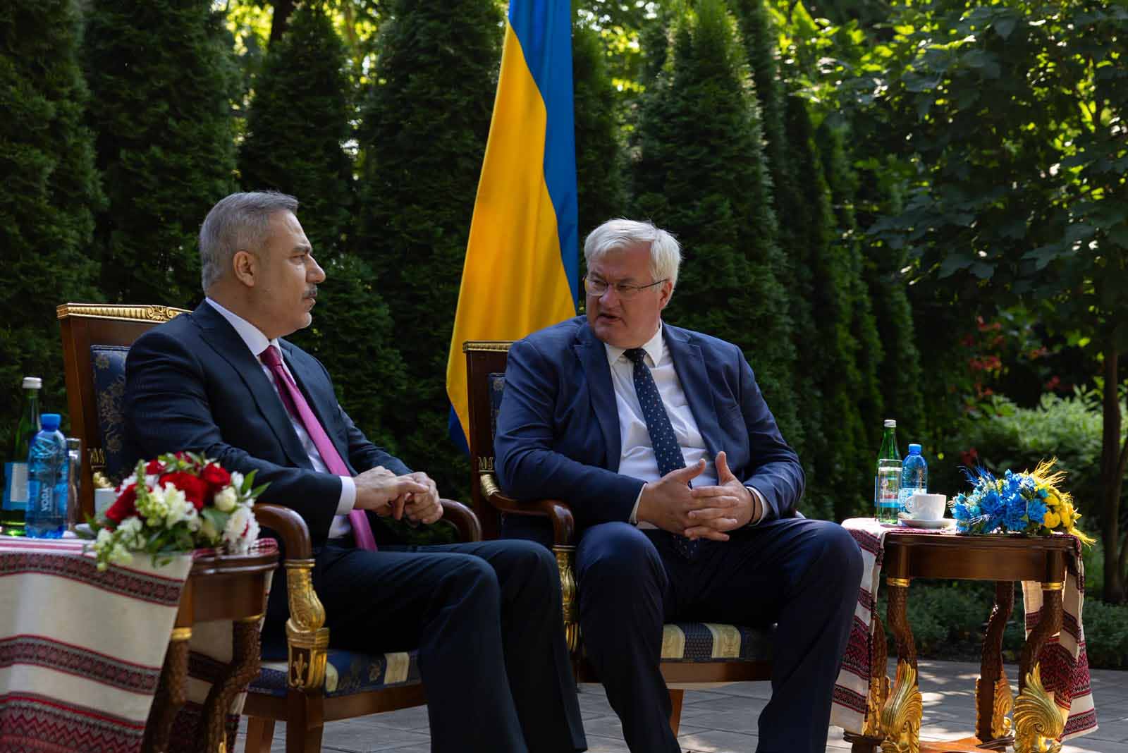 Hakan Fidan Kiev ziyareti