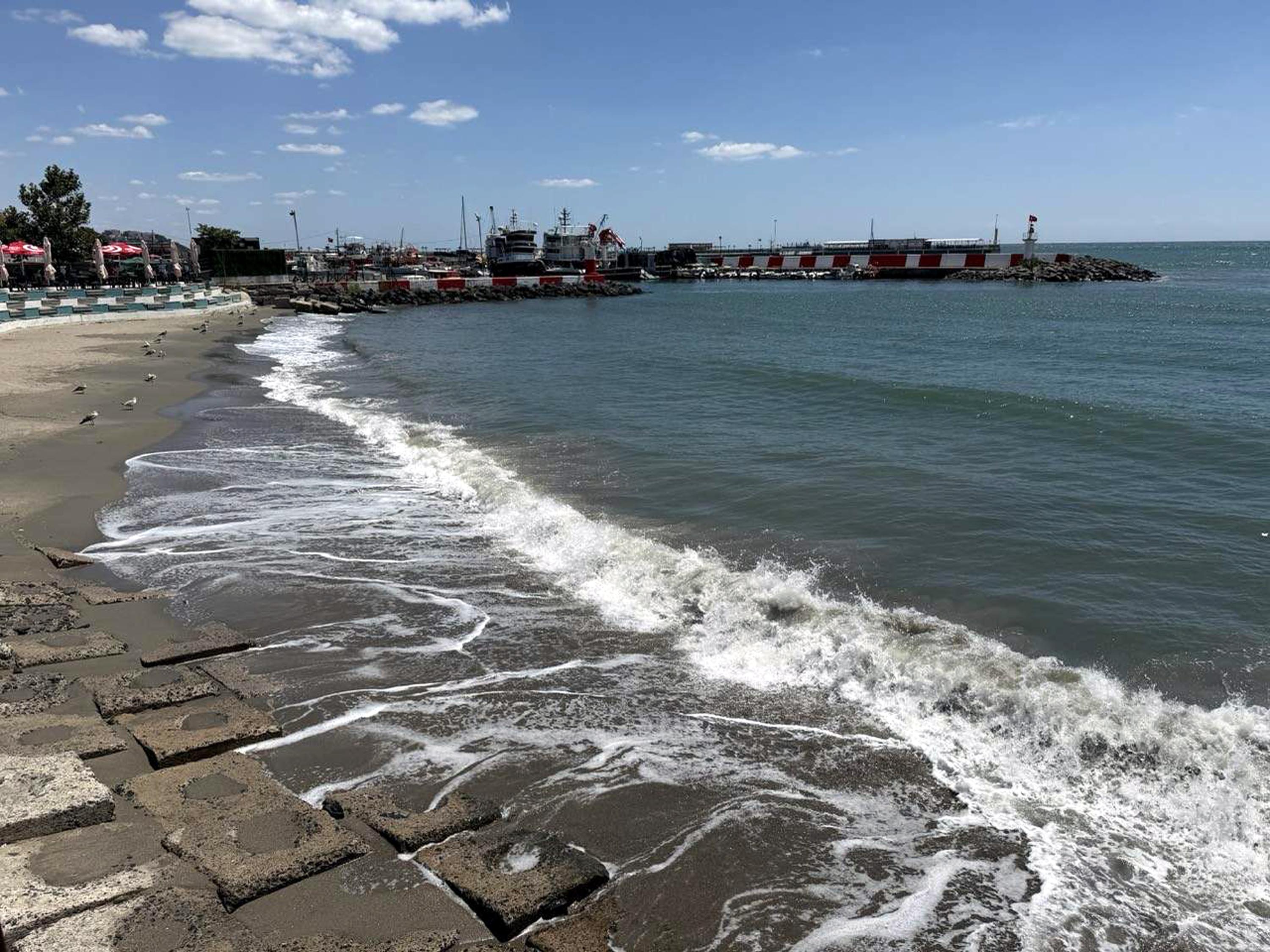 Tekirdağ fırtına deniz yasağı