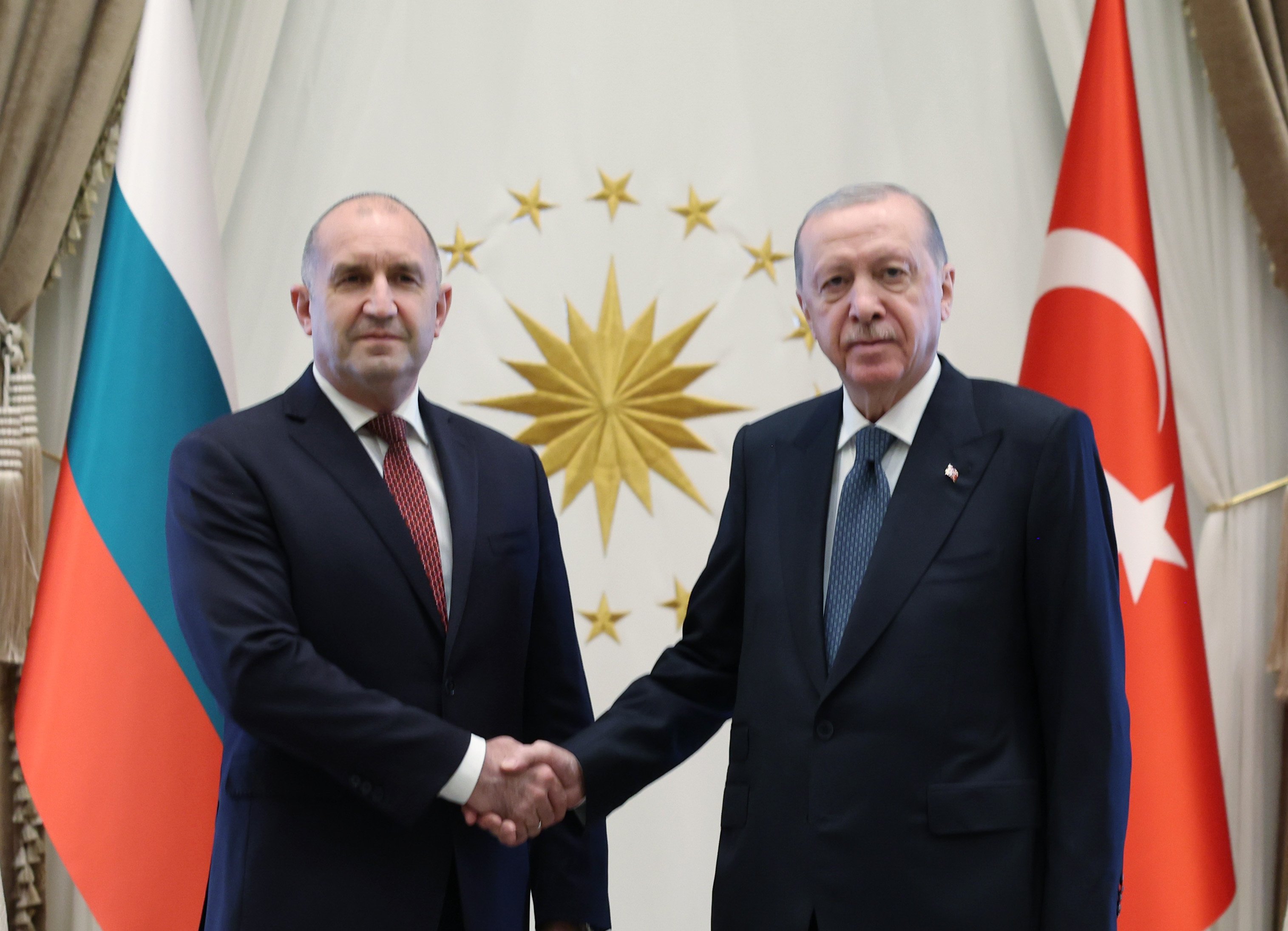 Erdoğan ve Radev görüşmesi