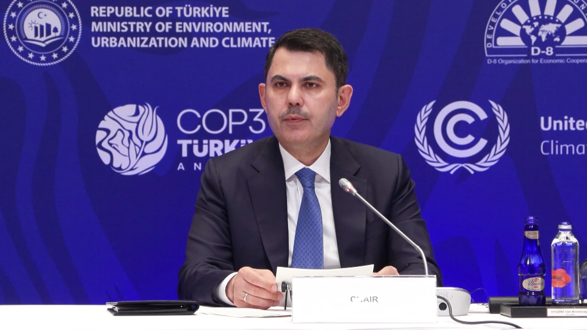 Murat Kurum D-8 toplantısı